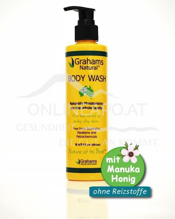 Grahams Natural Body Wash 250ml