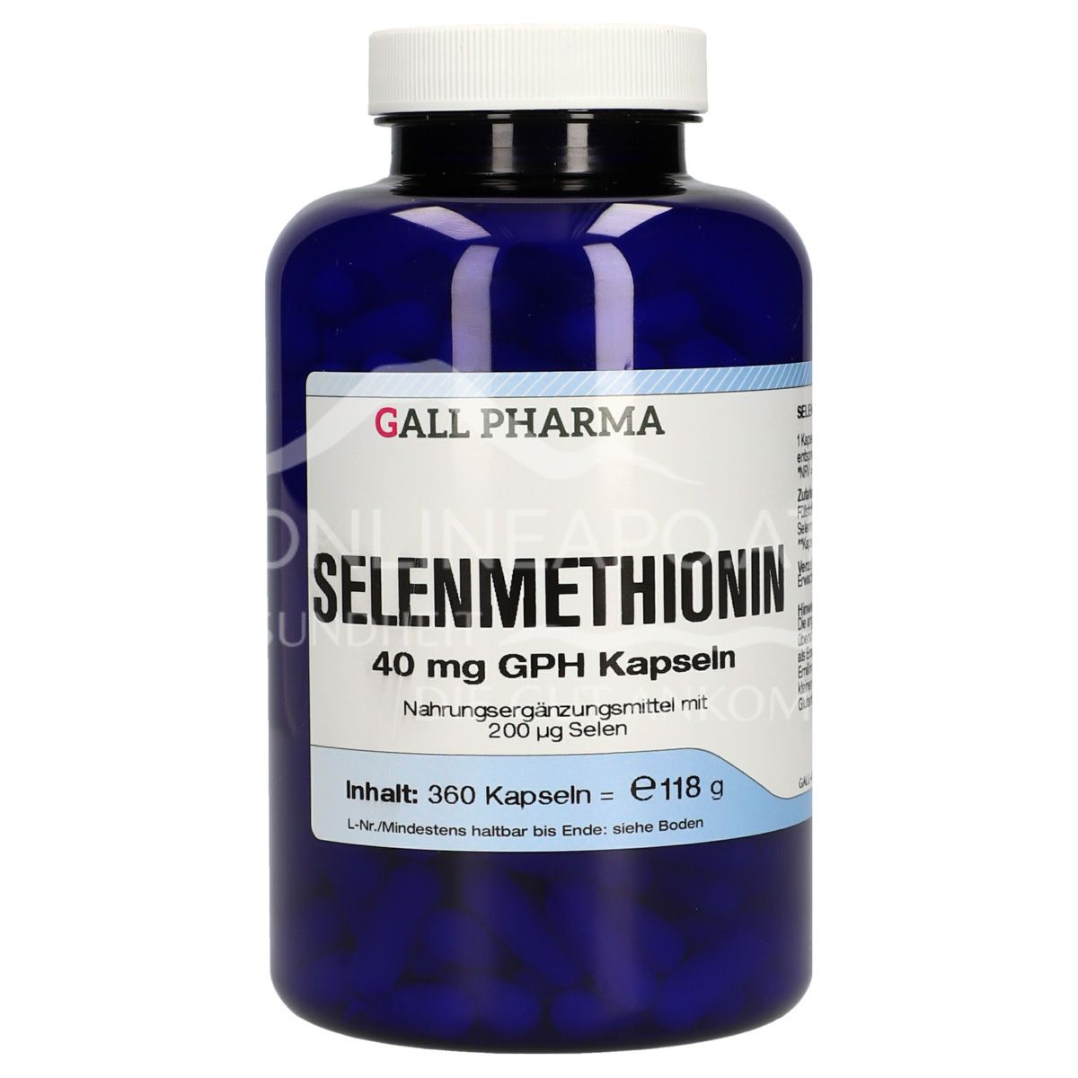 Gall Pharma Selenmethionin 40 mg Kapseln