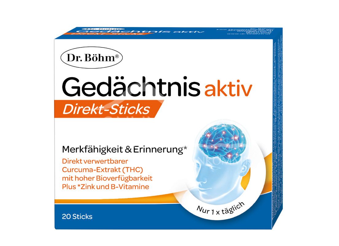 Dr. Böhm® Gedächtnis aktiv Direkt-Sticks