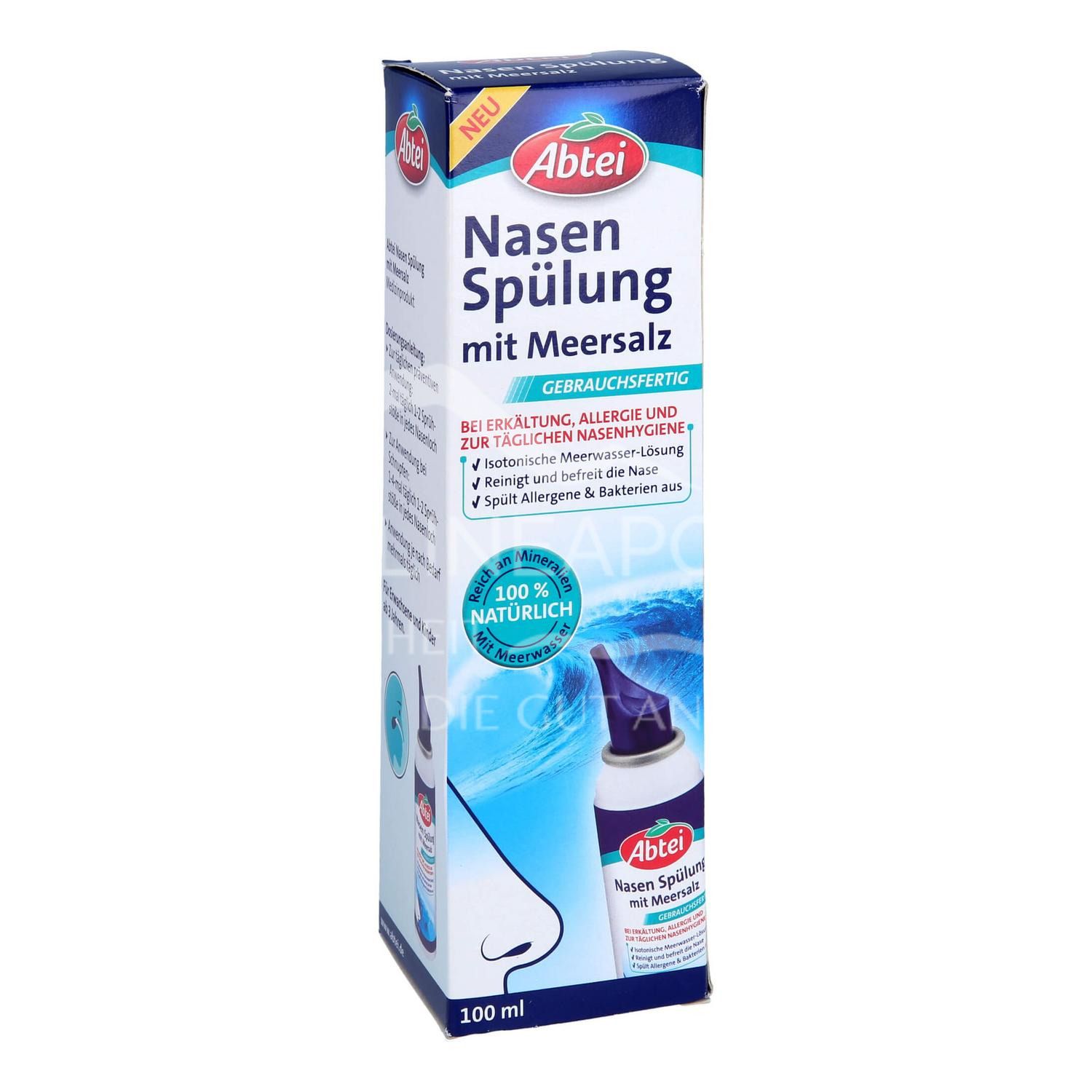 Abtei Nasen Spülung mit Meersalz