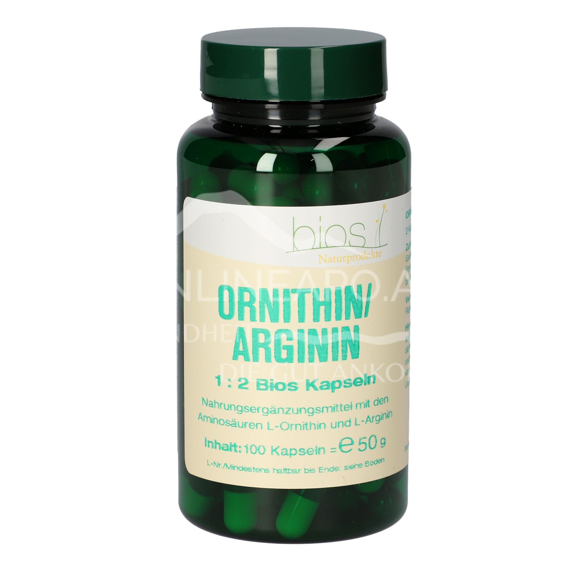 Bios Ornithine / Arginine Capsules