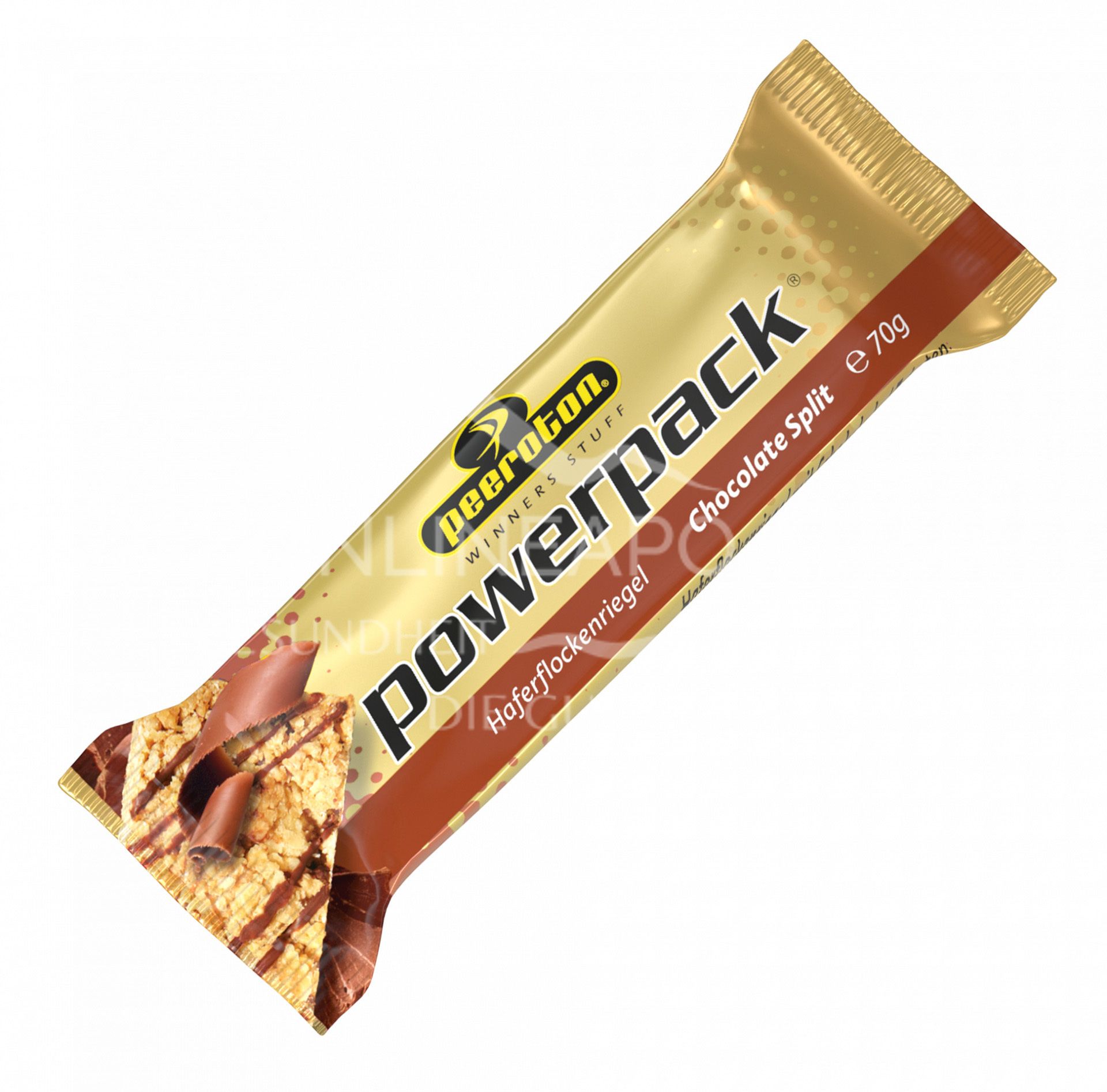 Peeroton POWERPACK Energie Riegel - Chocolate Split, 70g