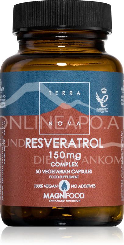 Terra Nova Resveratrol 150 mg Complex Capsules