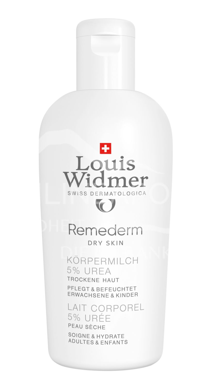 Louis Widmer Remederm Dry Skin Körpermilch 5 % Urea - leicht parfümiert