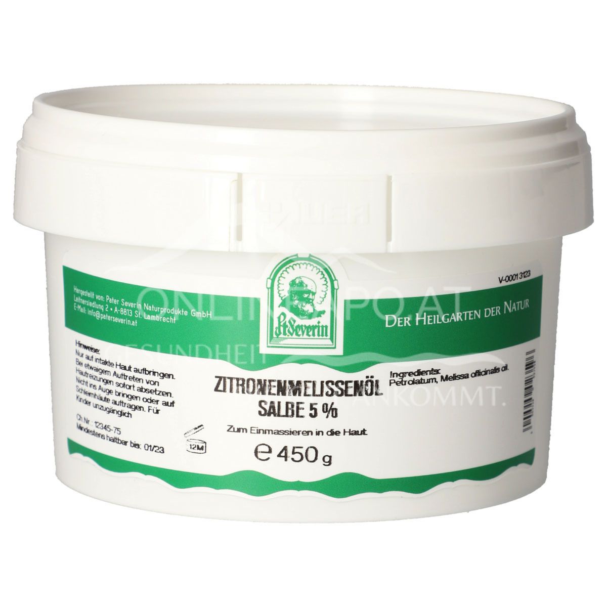 Father Severin lemon balm oil ointment 5%