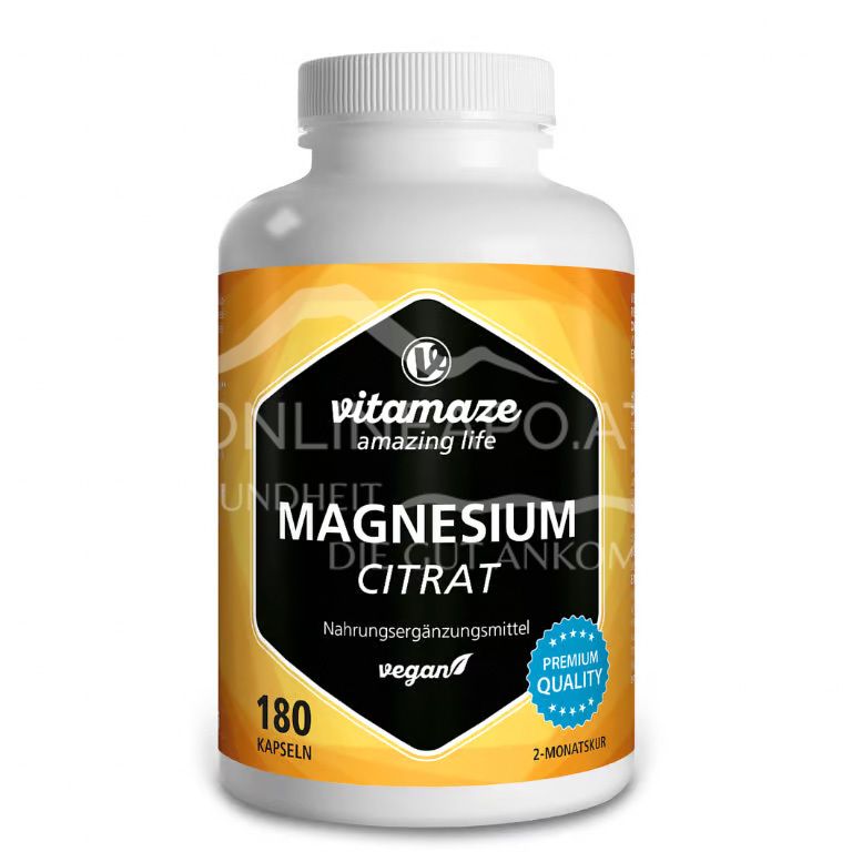 Vitamaze Magnesiumcitrat Kapseln