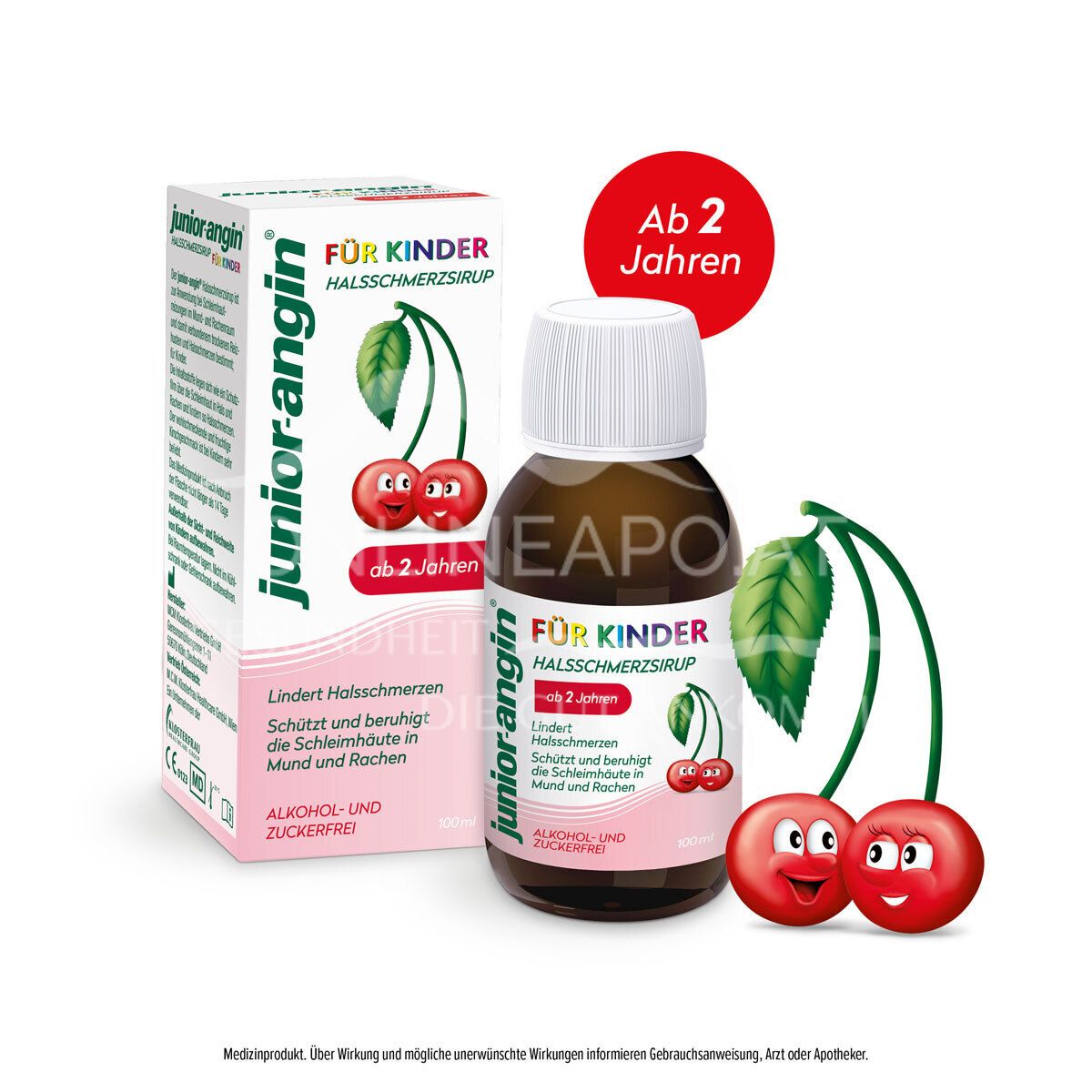 junior-angin® Halsschmerzsirup für Kinder
