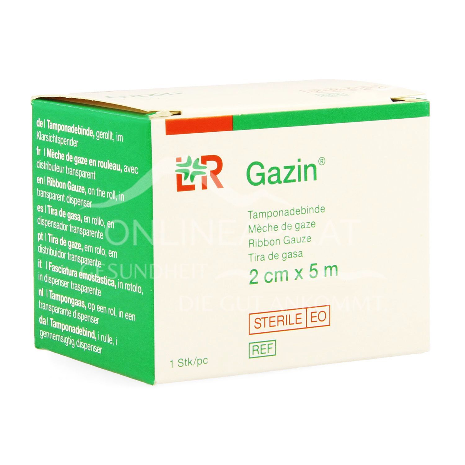 Gazin® tamponade bandages sterile, rolled, 1 cm x 5 m