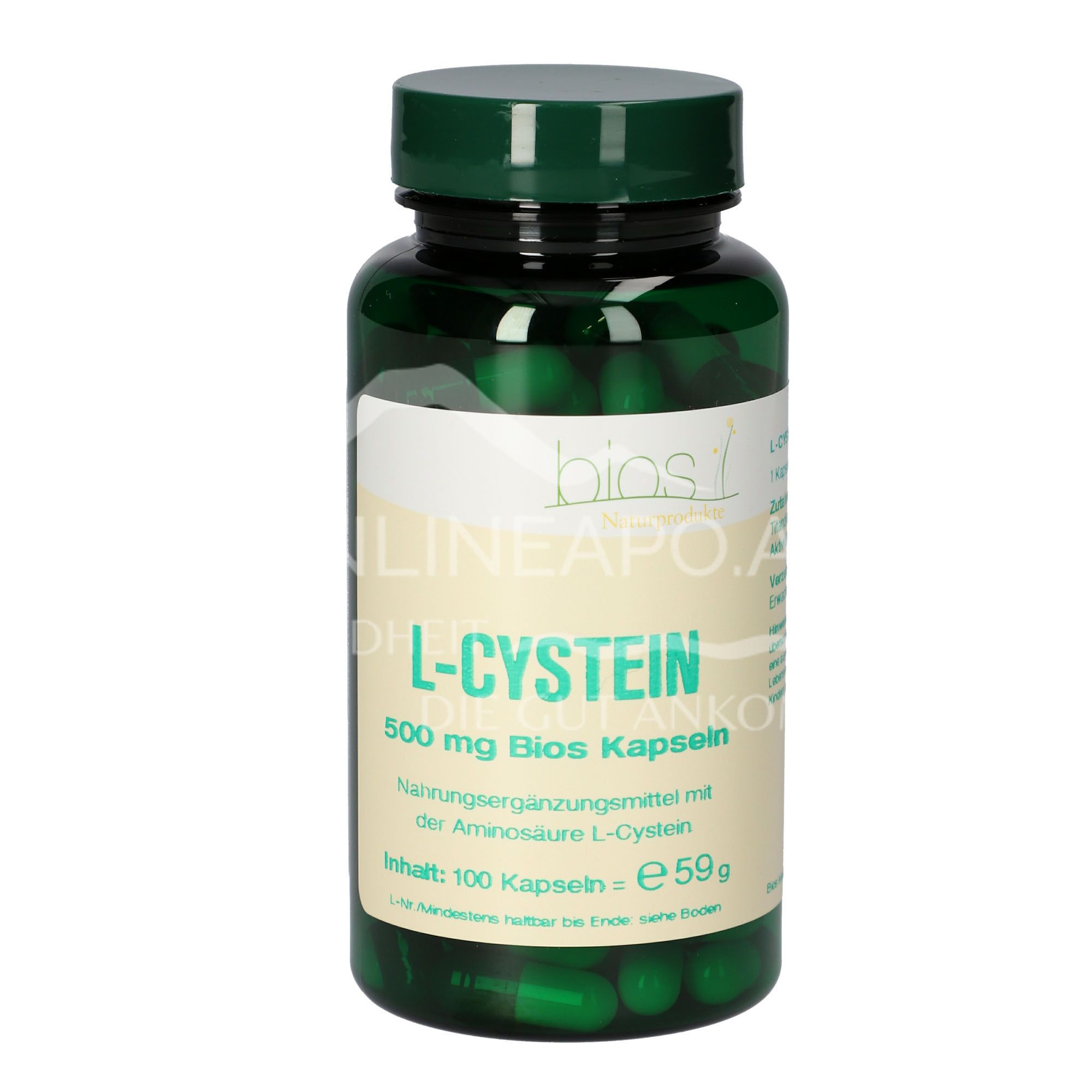 Bios L-Cystein 500 mg Kapseln