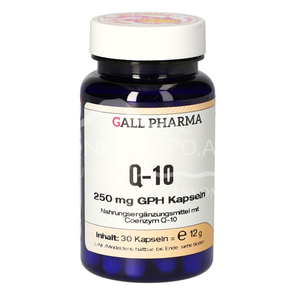 Gall Pharma Q-10 250 mg capsules
