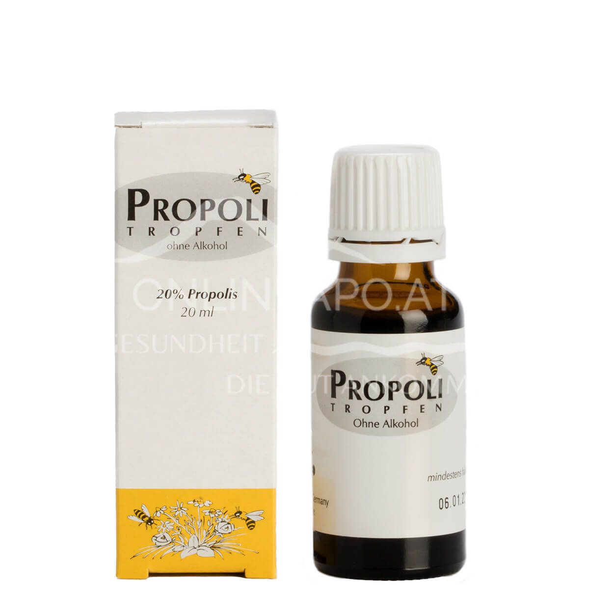 Propolis Tropfen 20% ohne Alkohol