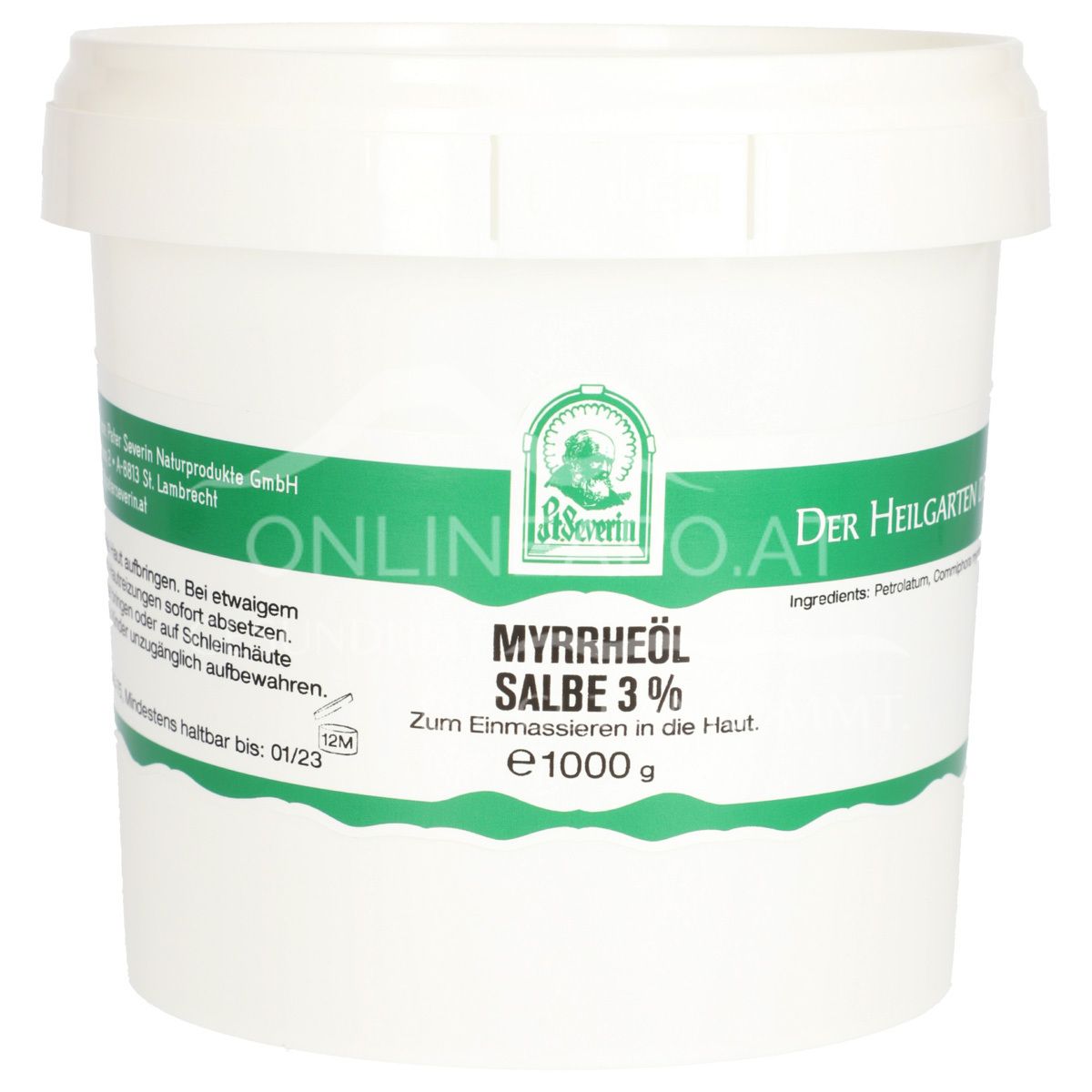 Father Severin Myrrh Oil Ointment 3%