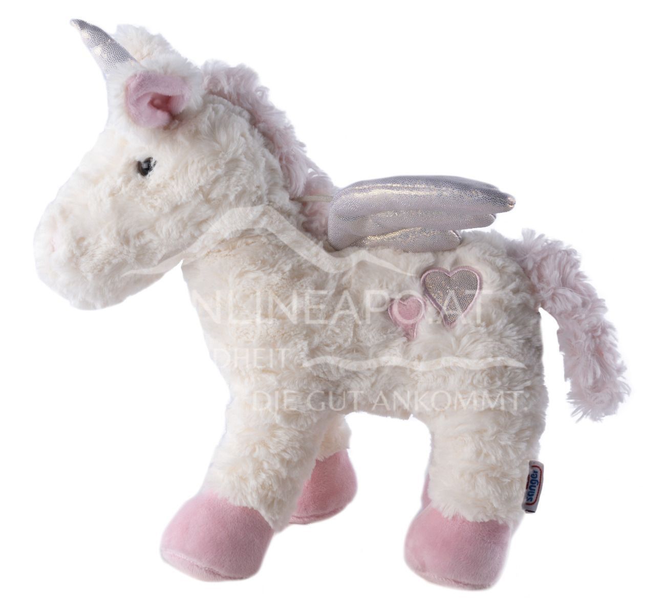 Singer cherry stone cushion unicorn Cindy