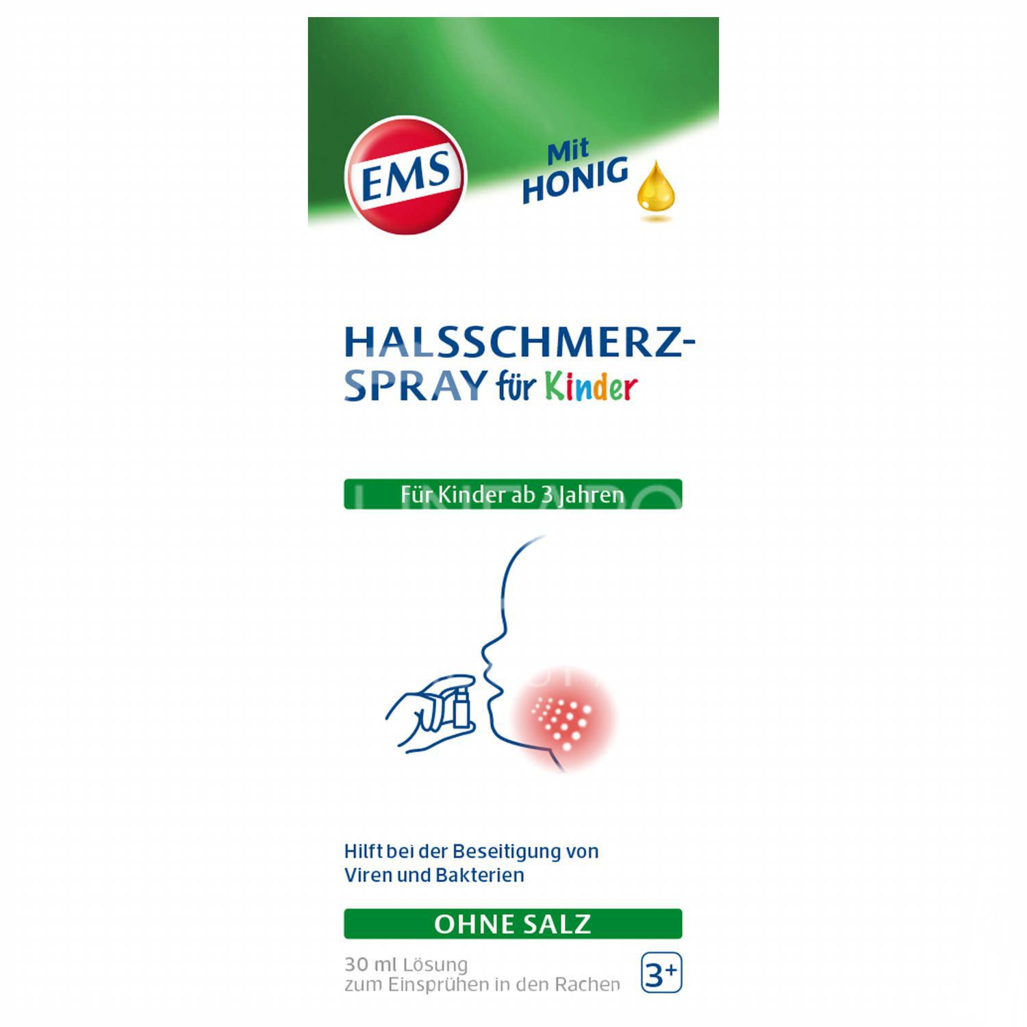 Emser® Halsschmerz-Spray für Kinder mit Honig