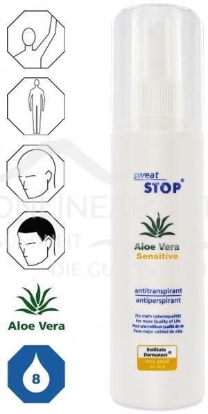 SweatStop Aloe Vera Sensitive Körperspray