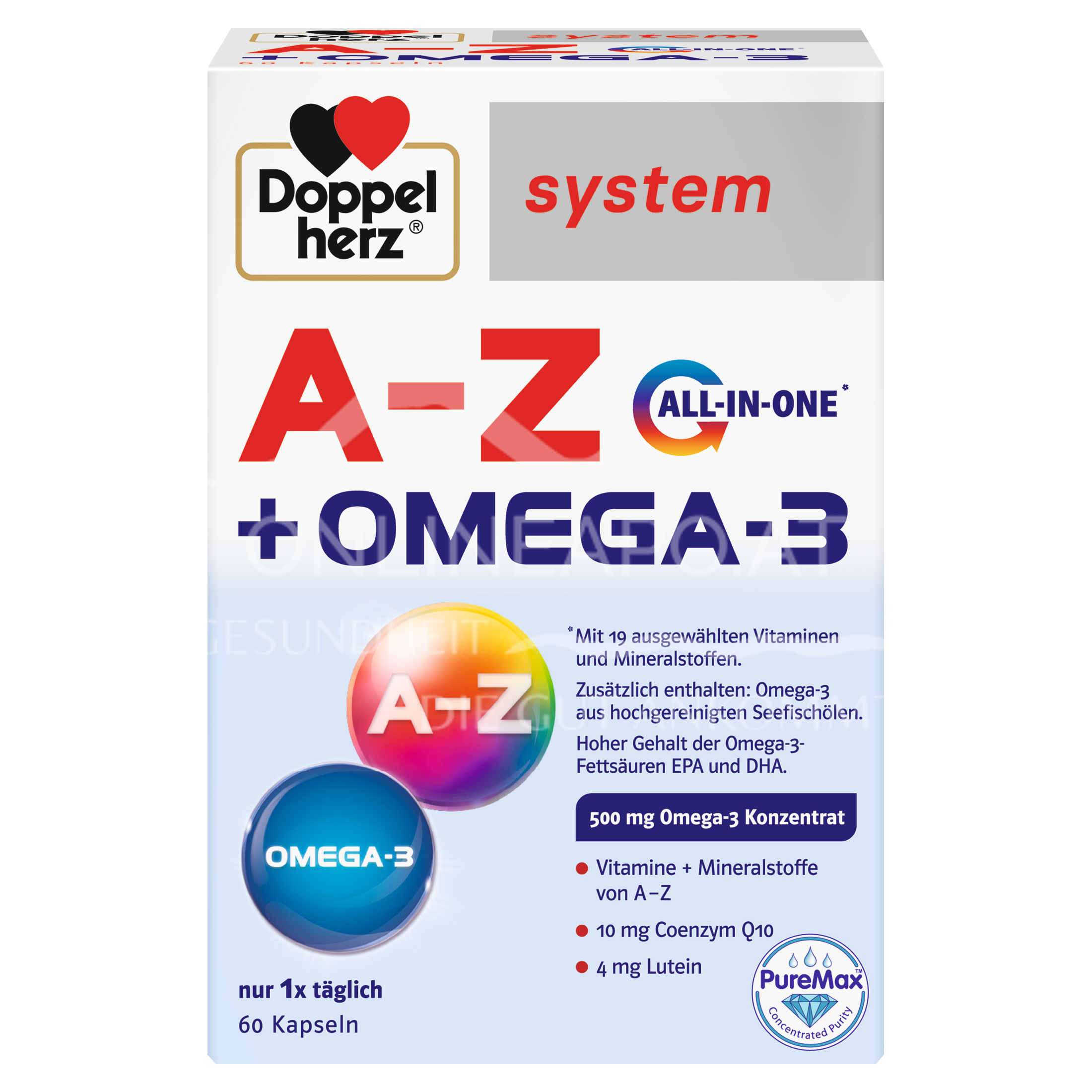 Doppelherz system A-Z + OMEGA-3 ALL-IN-ONE* Kapseln