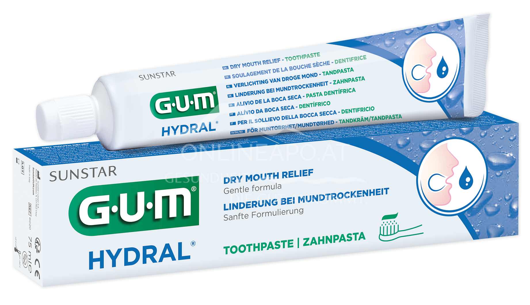 GUM® HYDRAL® Zahnpasta 