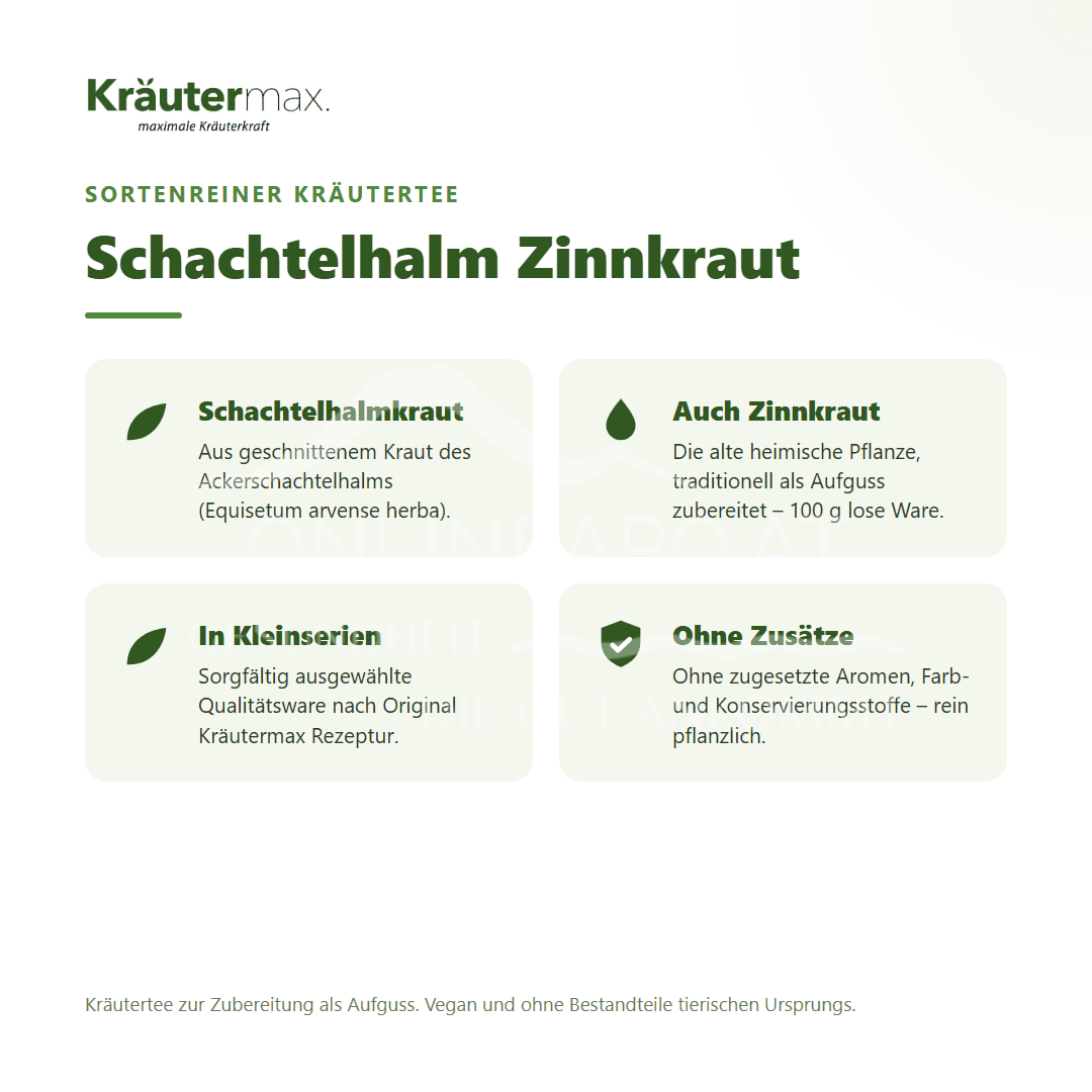 Kräutermax Schachtelhalm Zinnkraut Tee