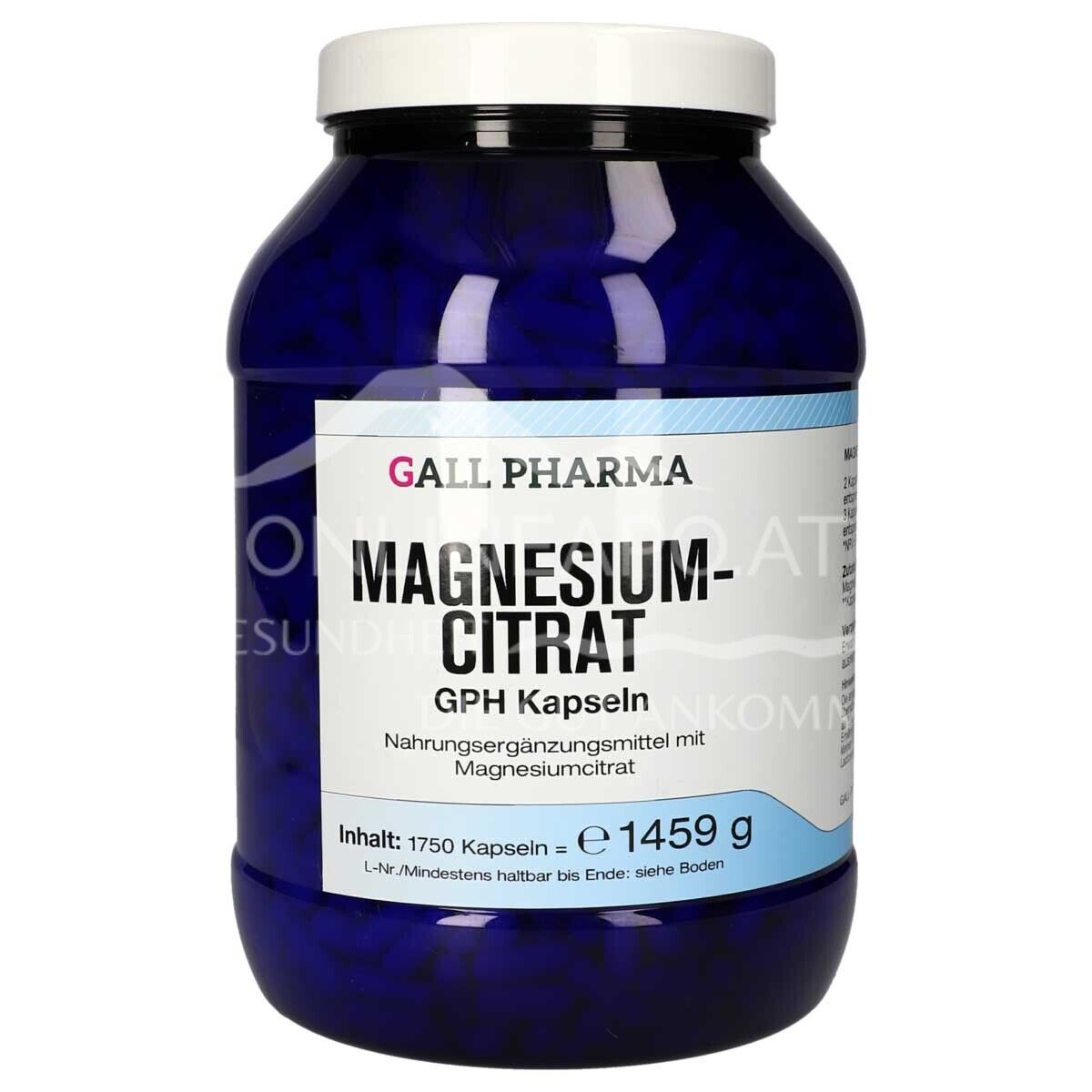Gall Pharma Magnesiumcitrat Kapseln
