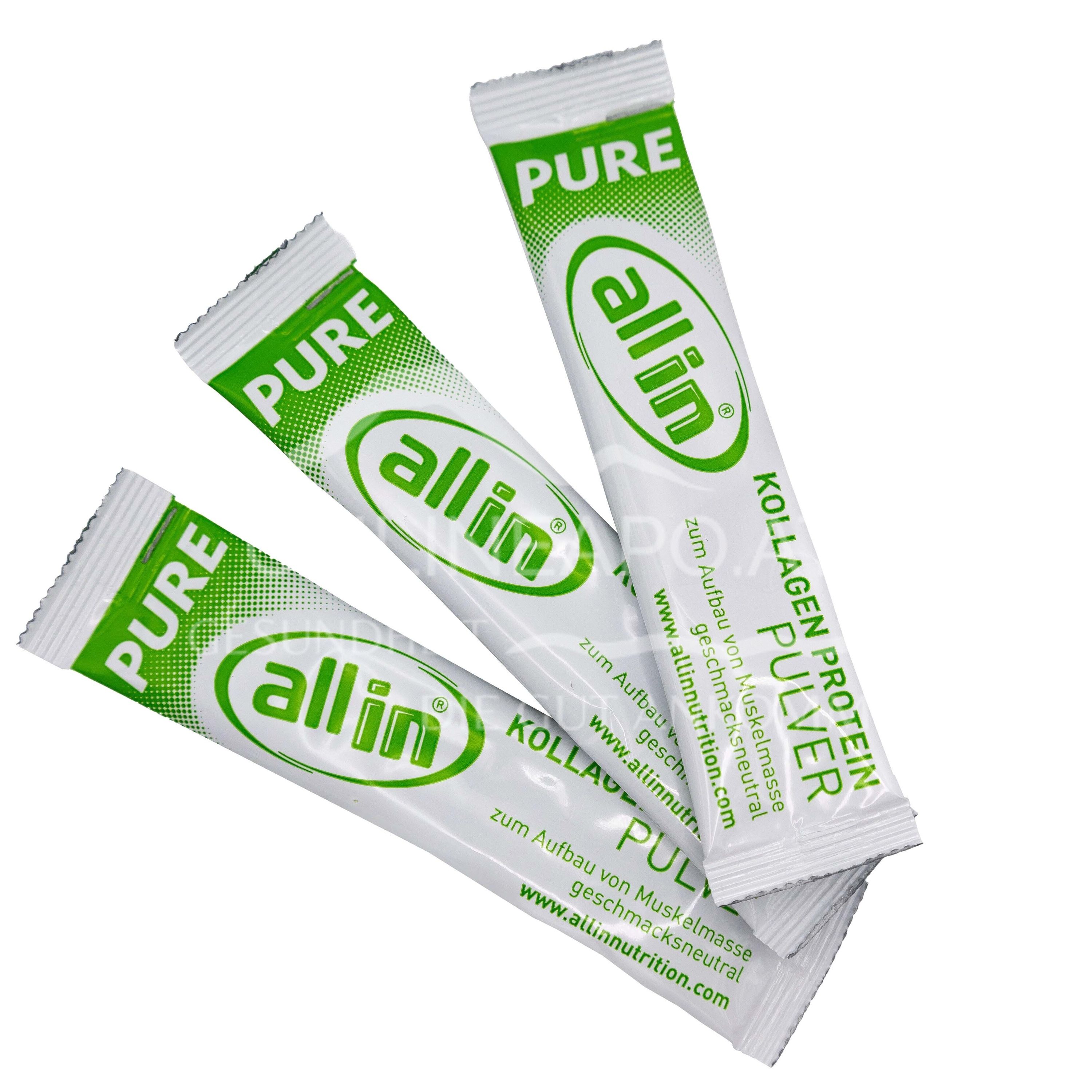 all in® PURE KOLLAGEN Protein Pulver Sticks 5 g