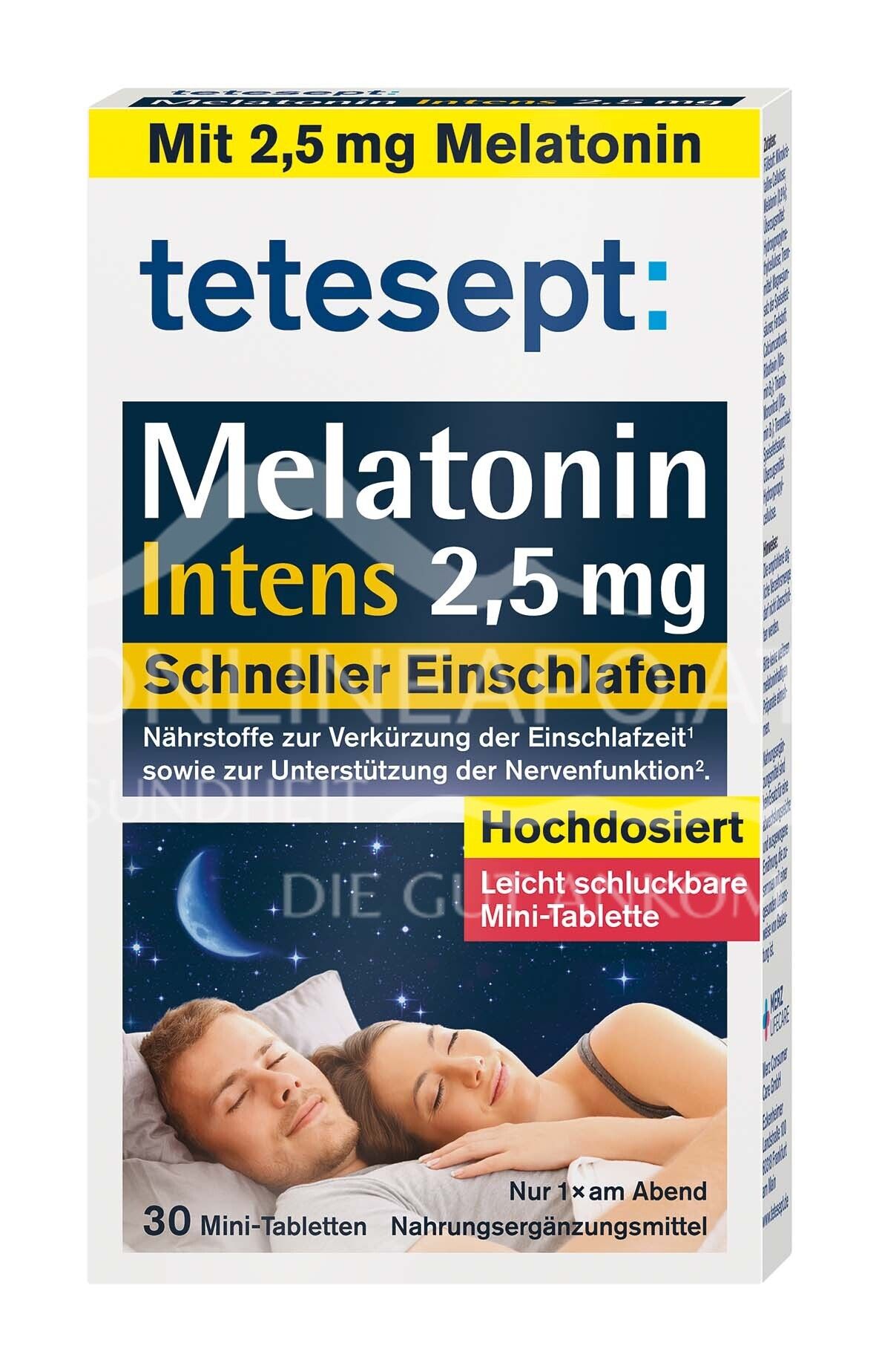 tetesept Melatonin Intens Tablets