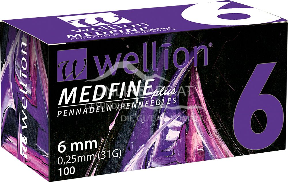 Wellion® MEDFINE Plus needles 6 mm