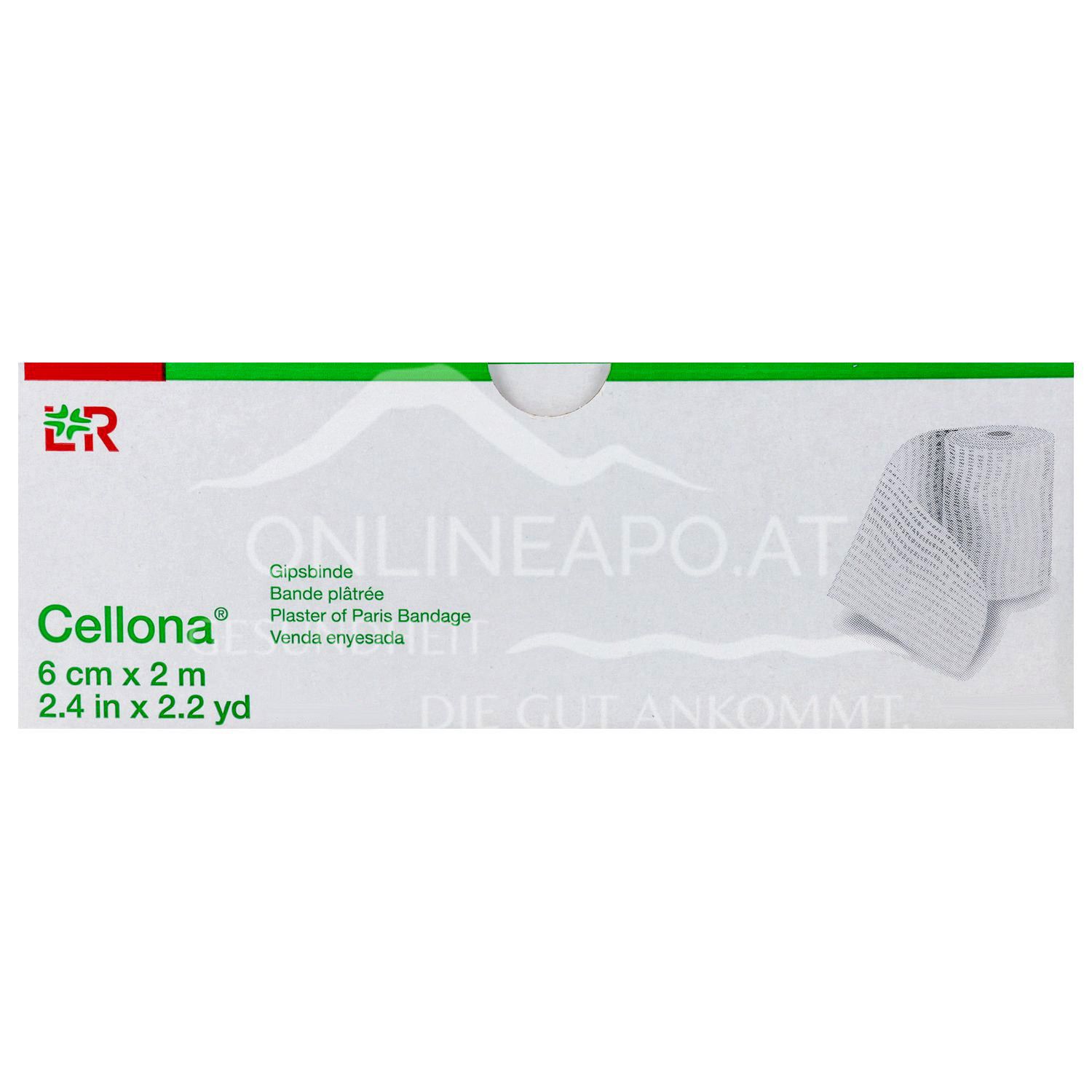 Cellona® Gipsbinde 6 cm x 2 m