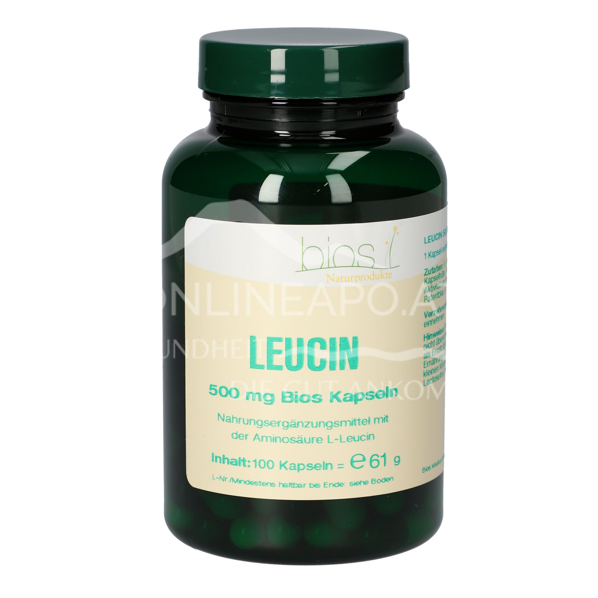 Bios Leucin 500 mg Kapseln