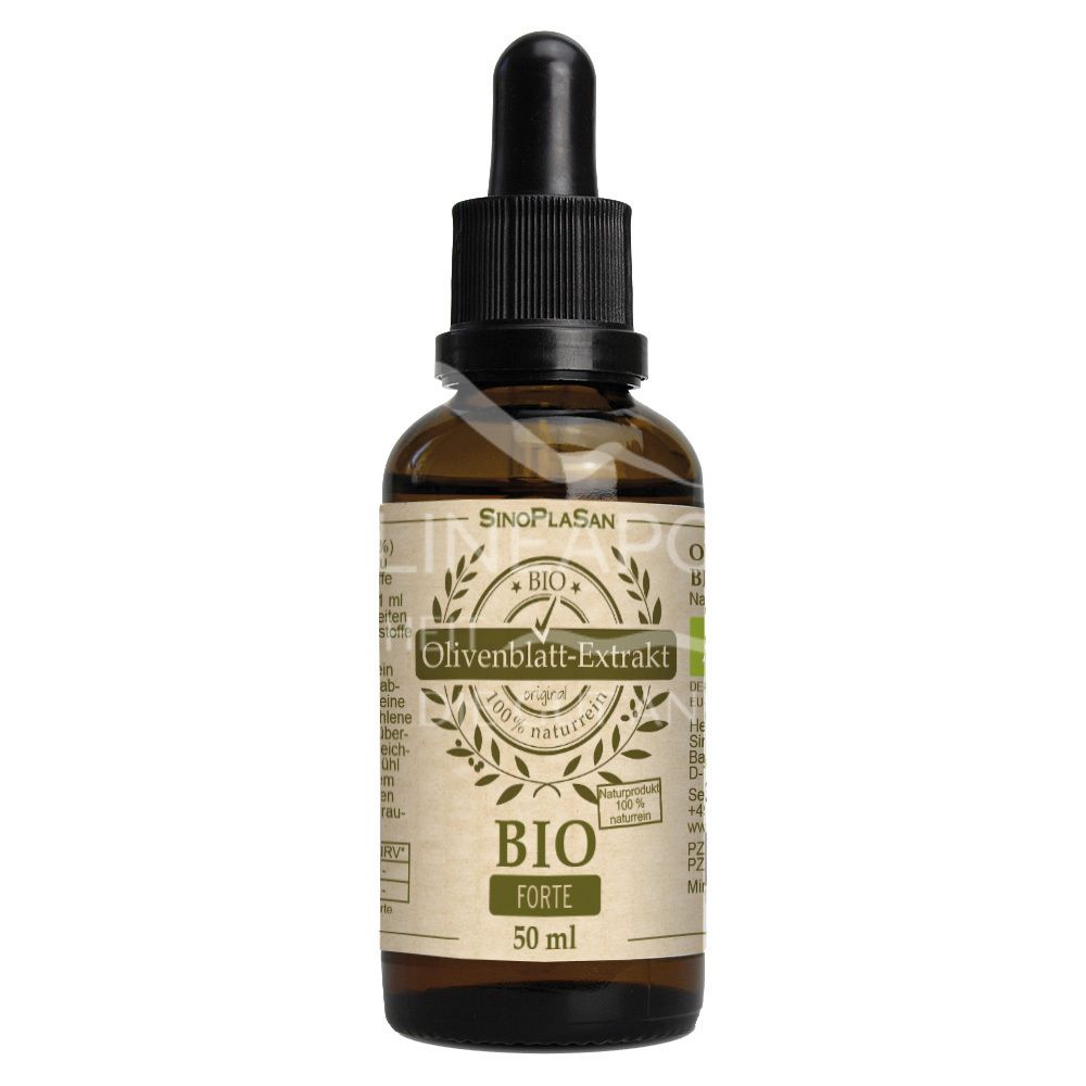 SinoPlaSan Olivenblattextrakt BIO FORTE Tropfen