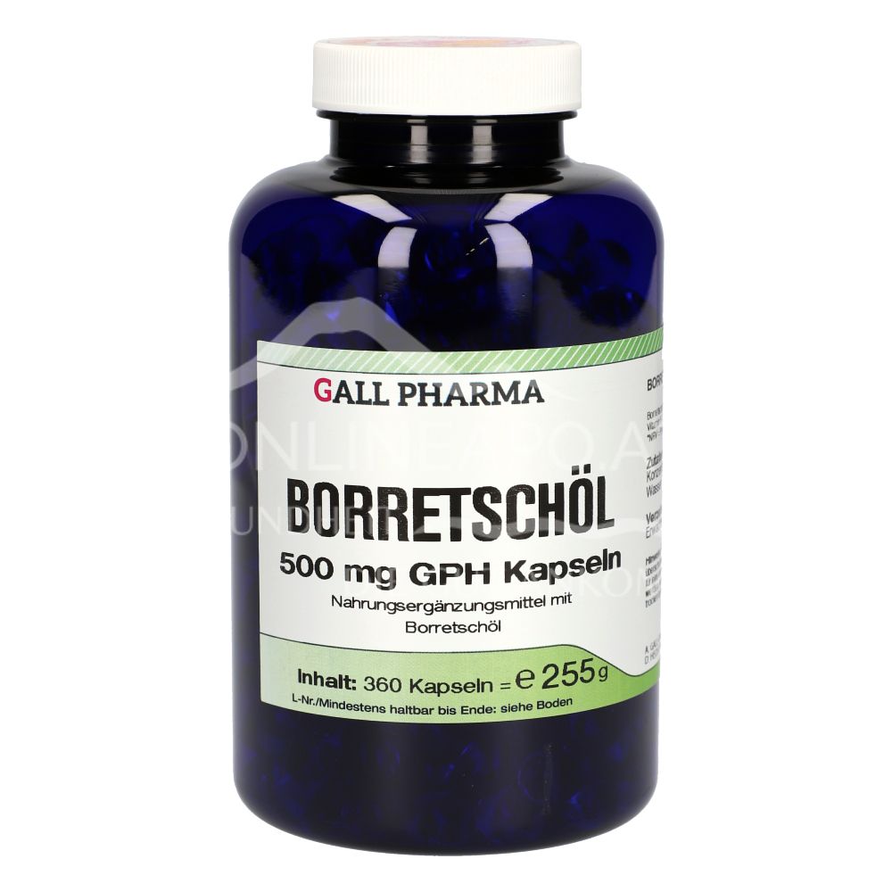 Gall Pharma Borretschöl 500 mg Kapseln