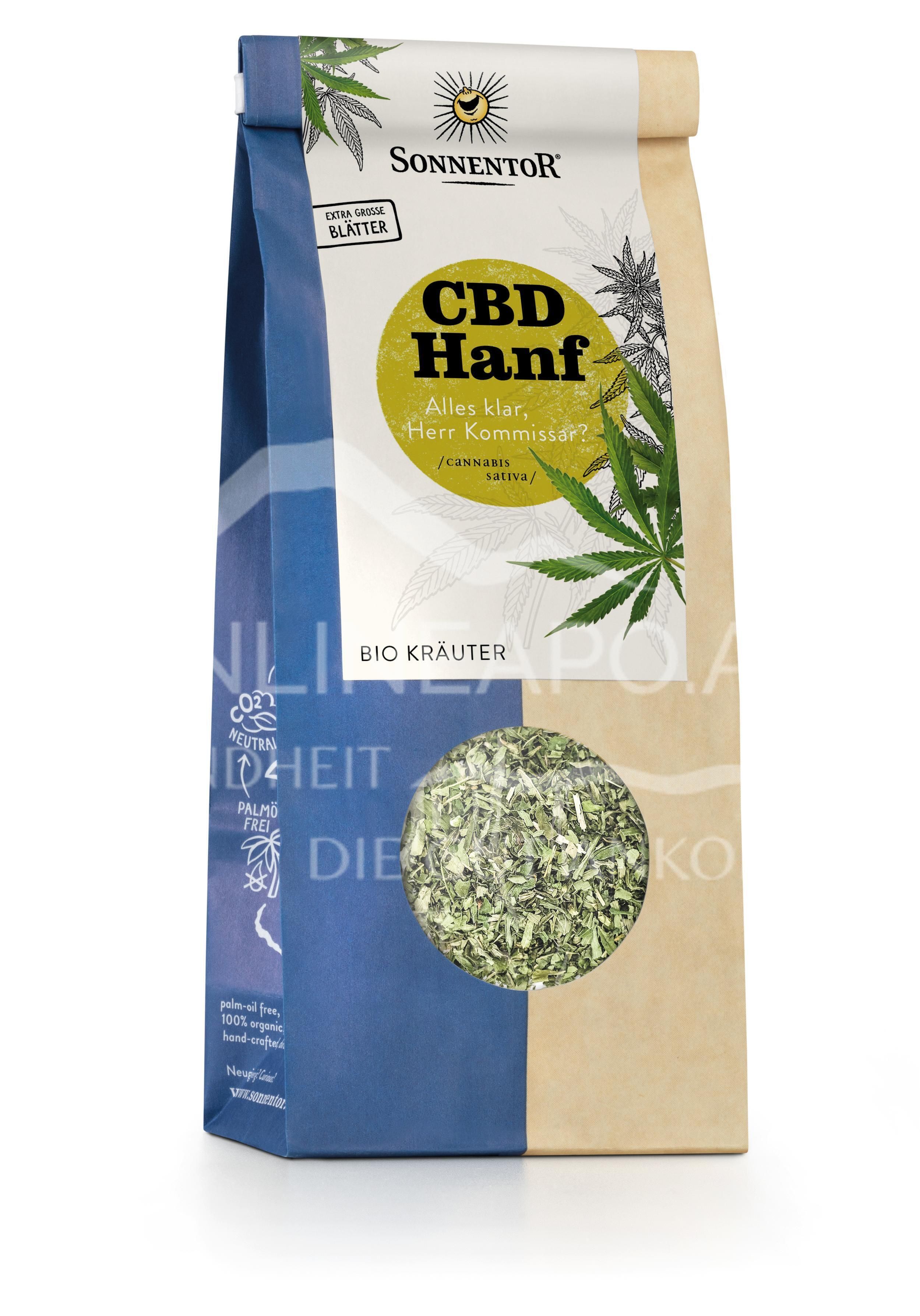 Sonnentor Hemp CBD Tea loose