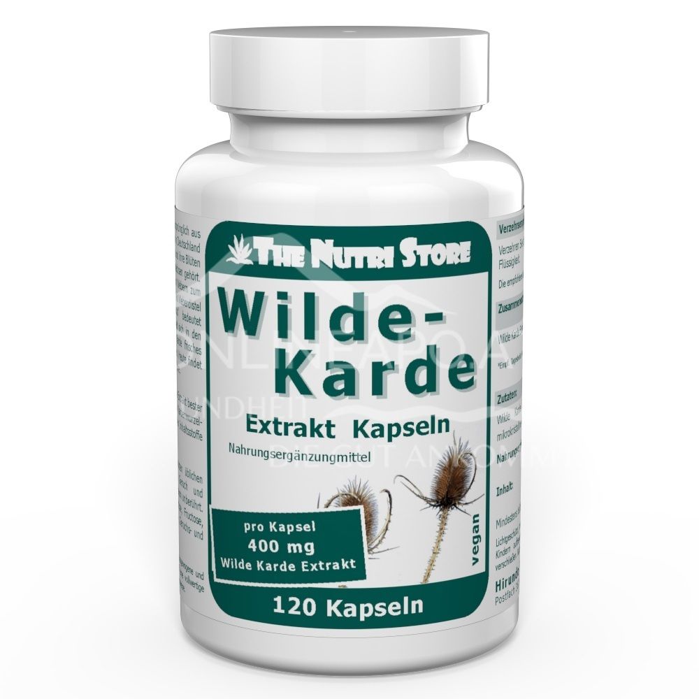 The Nutri Store Wilde Karde Extrakt Kapseln