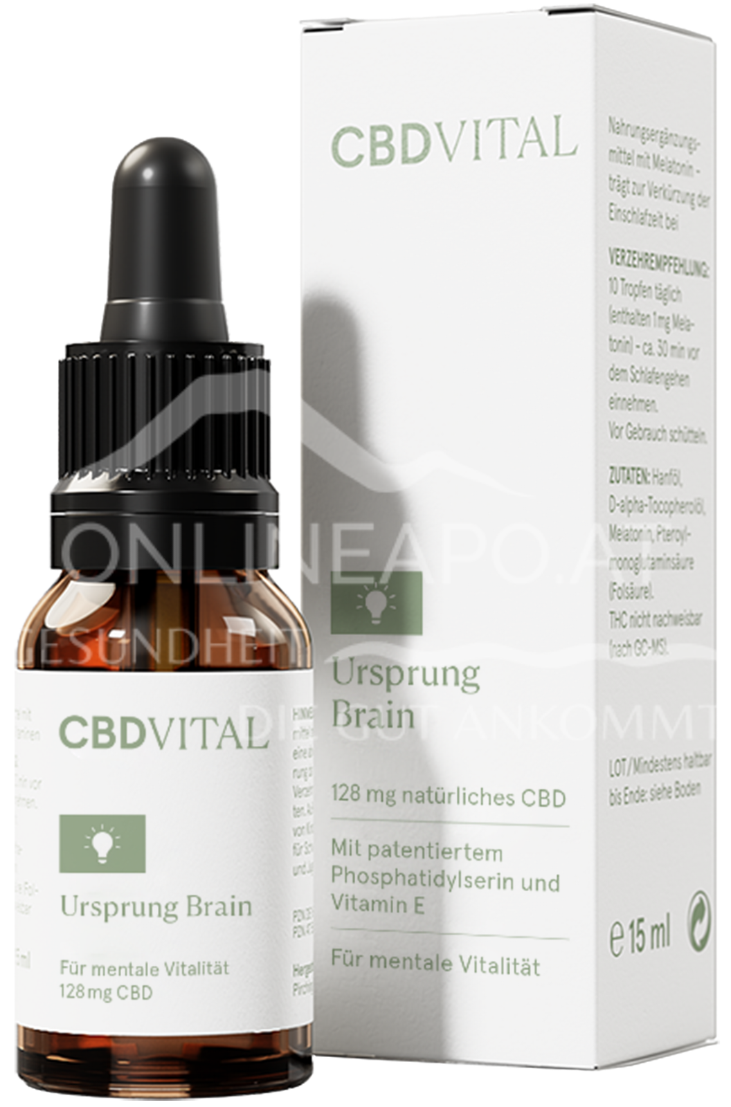 CBD VITAL Ursprung Brain Tropfen