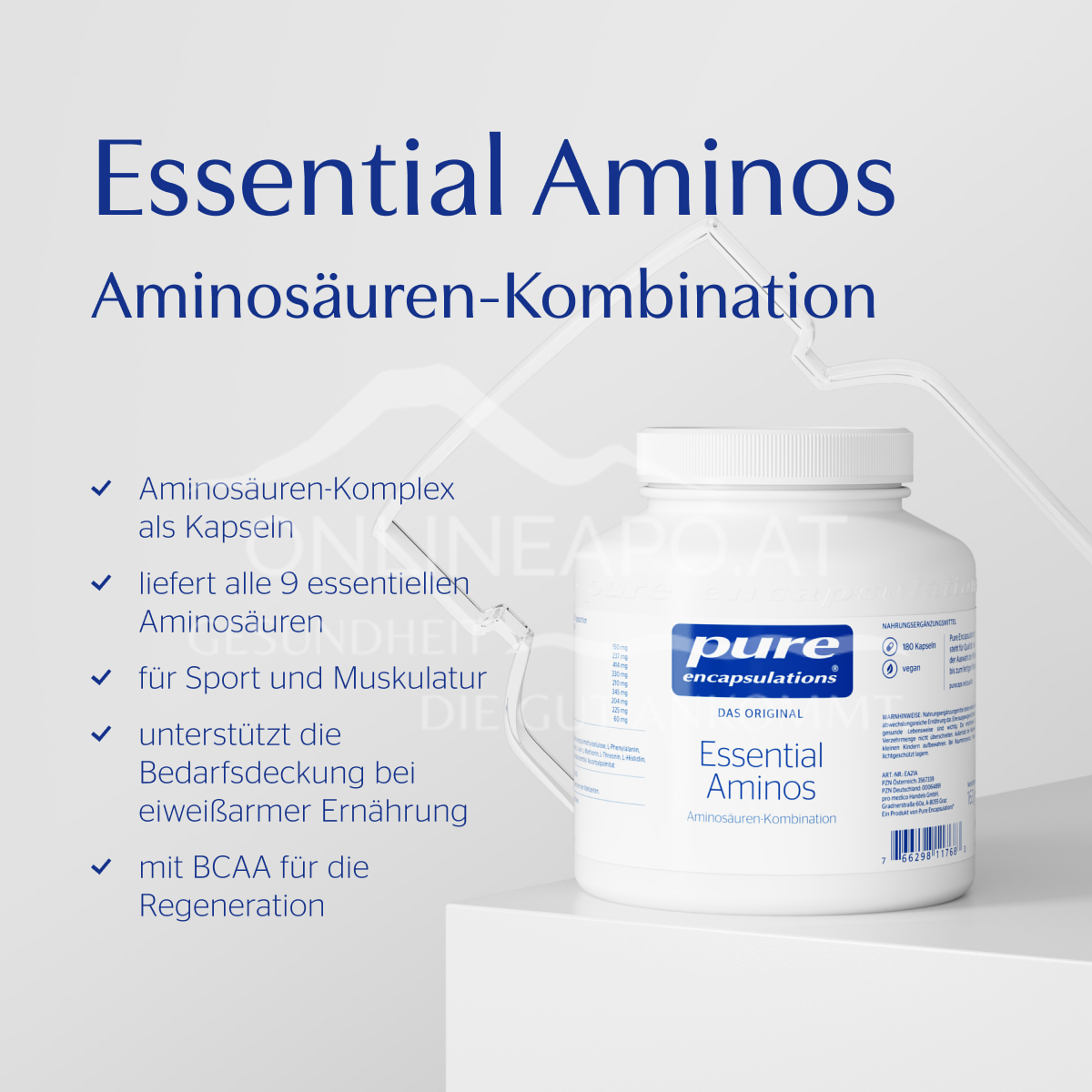 pure encapsulations® Essential Aminos Capsules
