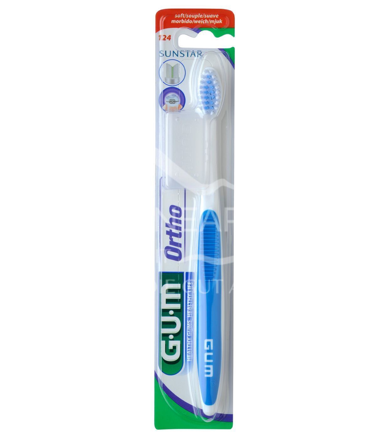 GUM® ORTHO toothbrush (soft)