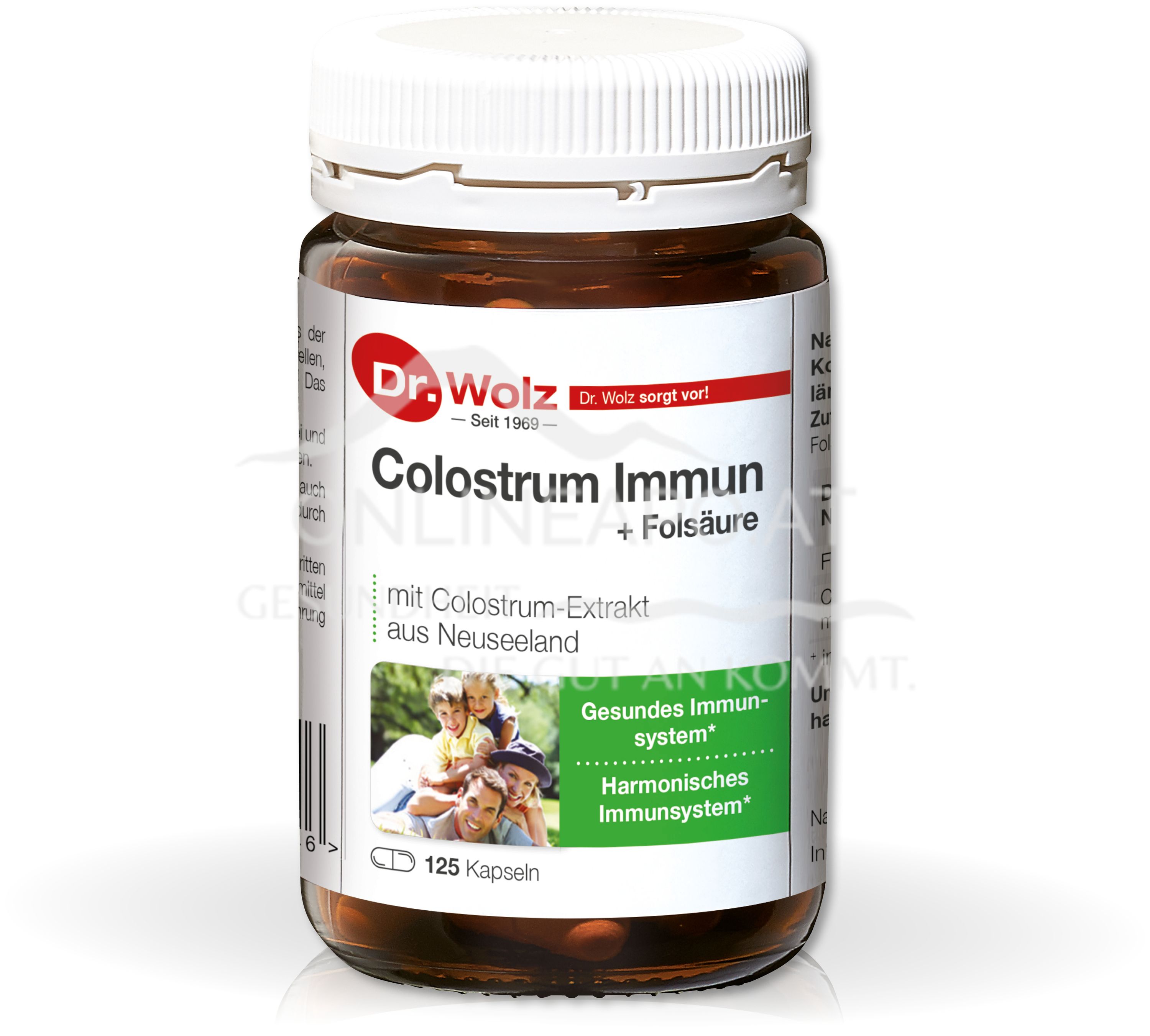 Dr. Wolz Colostrum Immun + Folsäure Kapseln