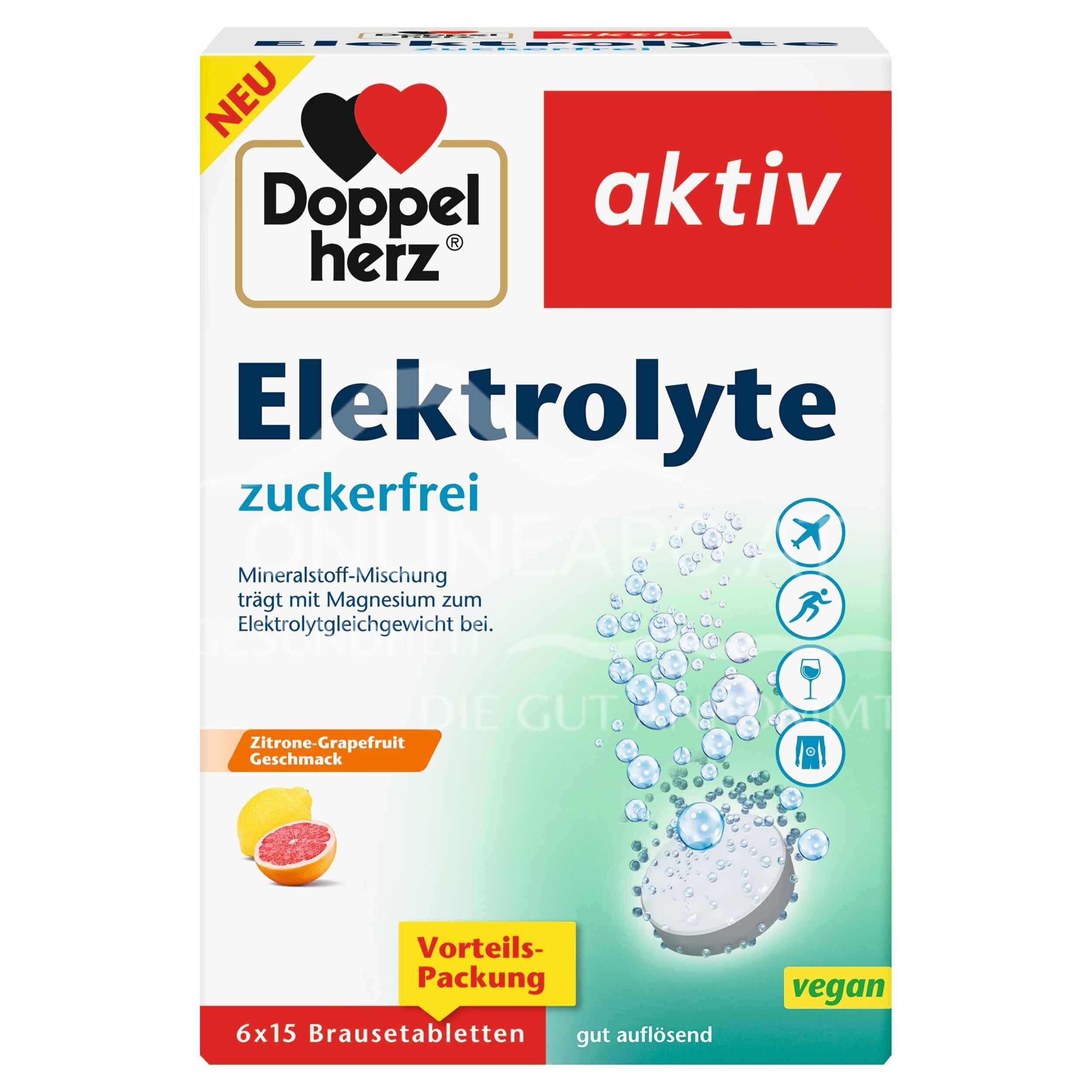 Doppelherz aktiv Elektrolyte Brausetabletten - Zuckerfrei
