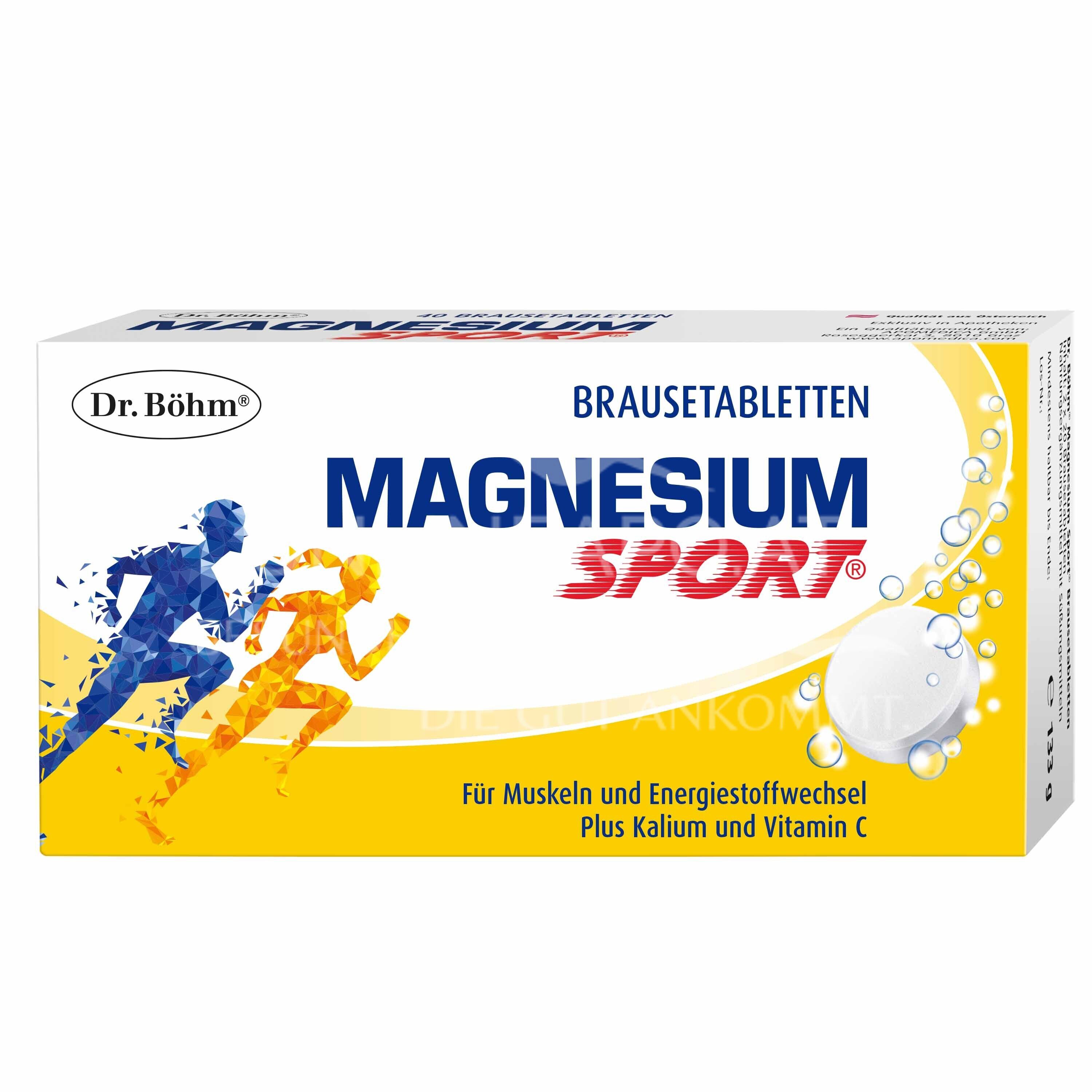 Dr. Böhm® Magnesium Sport® Brausetabletten