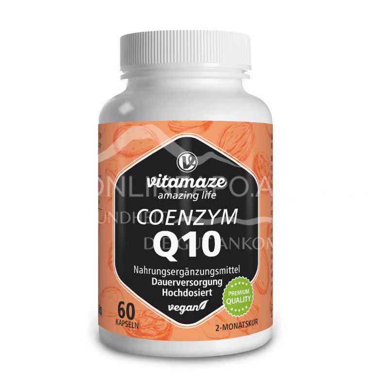 Vitamaze Coenzym Q10 200 mg hochdosiert Kapseln