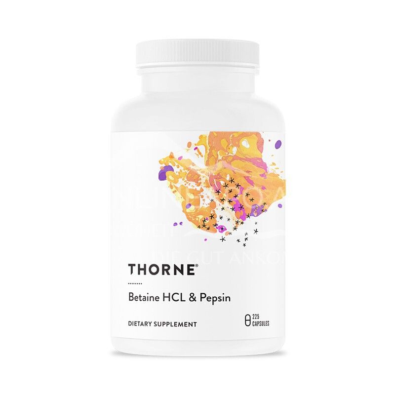 Thorne Betaine HCl & Pepsin Kapseln