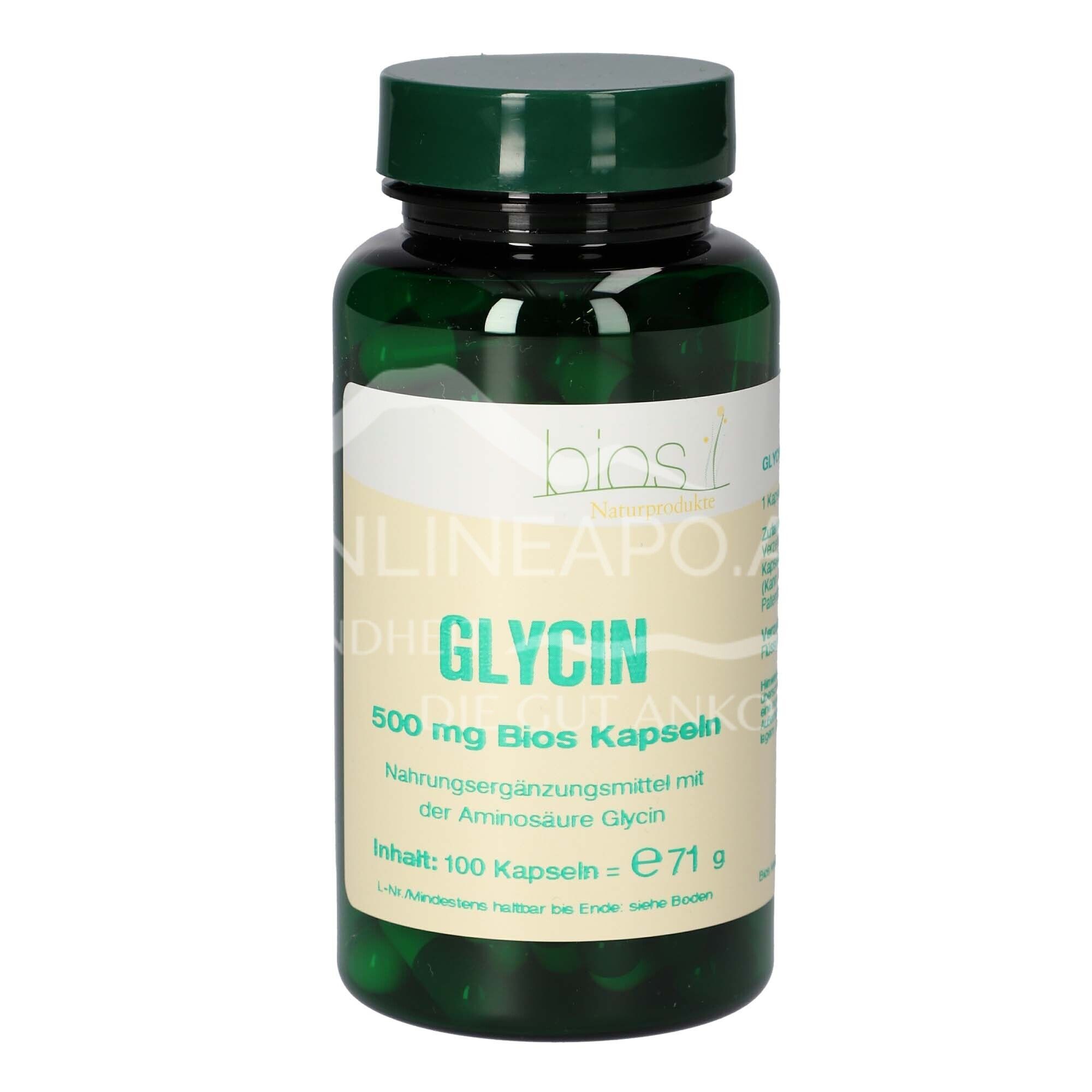 Bios Glycine 500 mg capsules