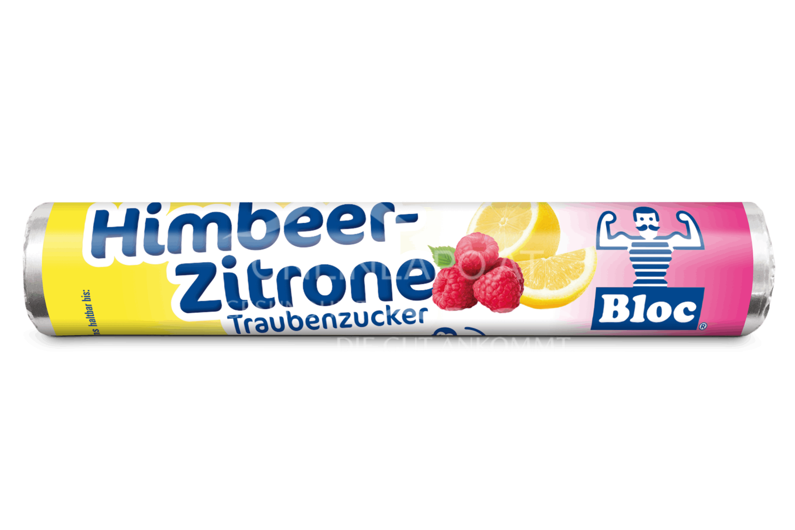 Bloc® Traubenzucker Himbeer-Zitrone Rolle