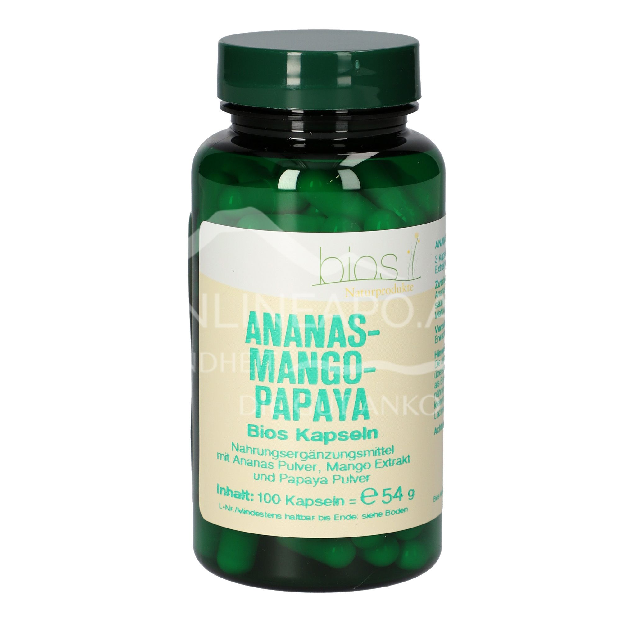 Bios Ananas Mango Papaya Kapseln