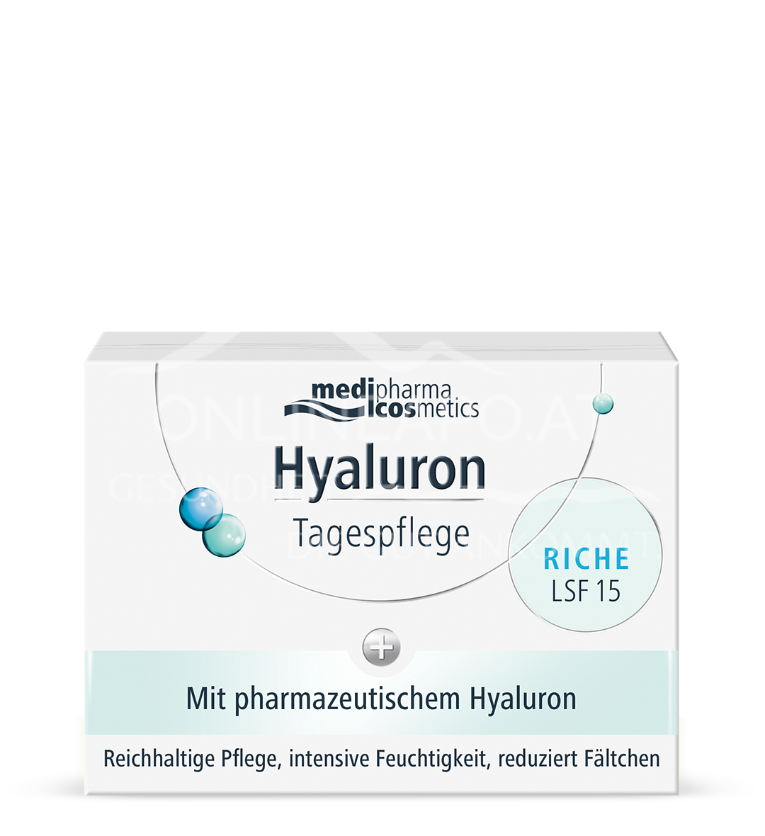 medipharma cosmetics Hyaluron Tagespflege Riche LSF 15