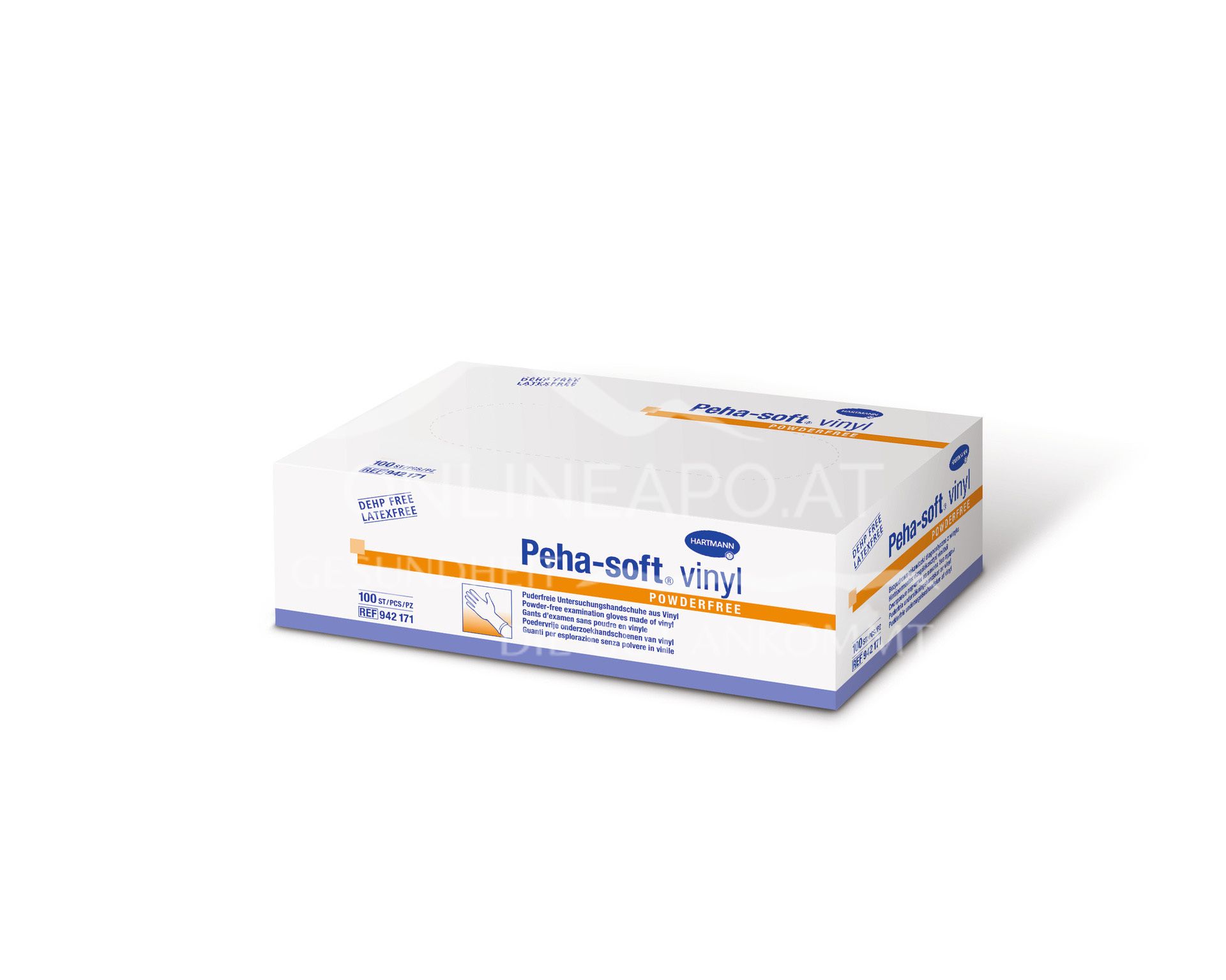Peha-soft® vinyl powderfree Untersuchungshandschuhe - S