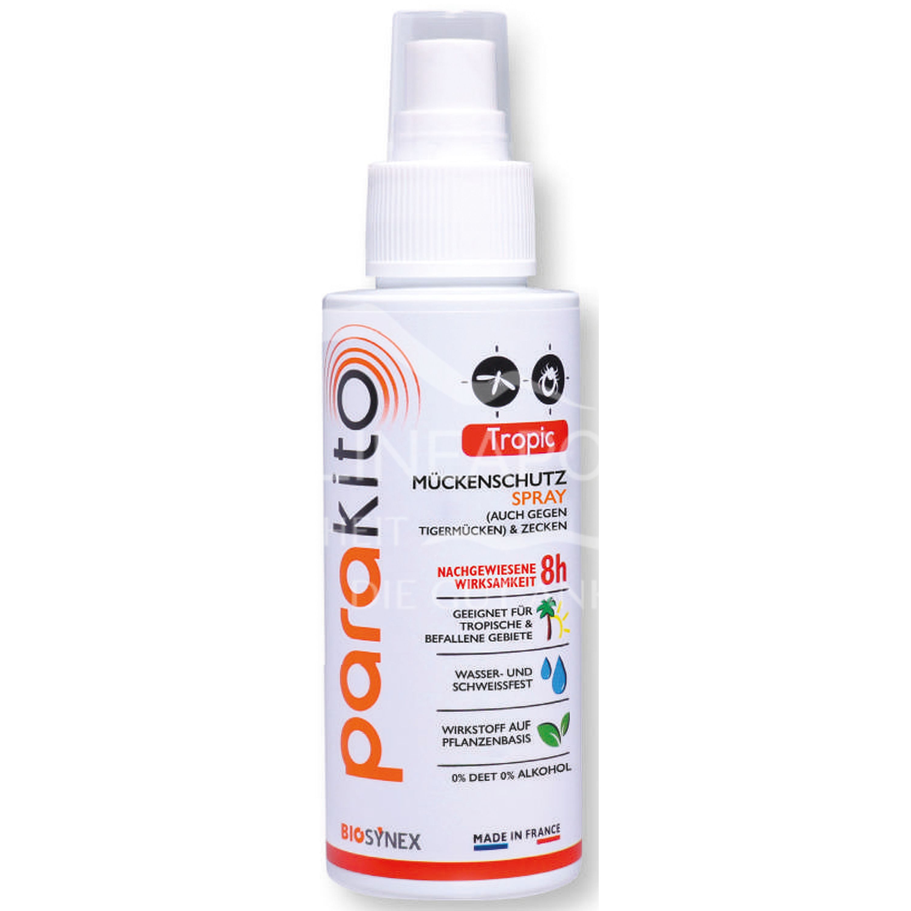 parakito Mückenschutz Spray Tropic