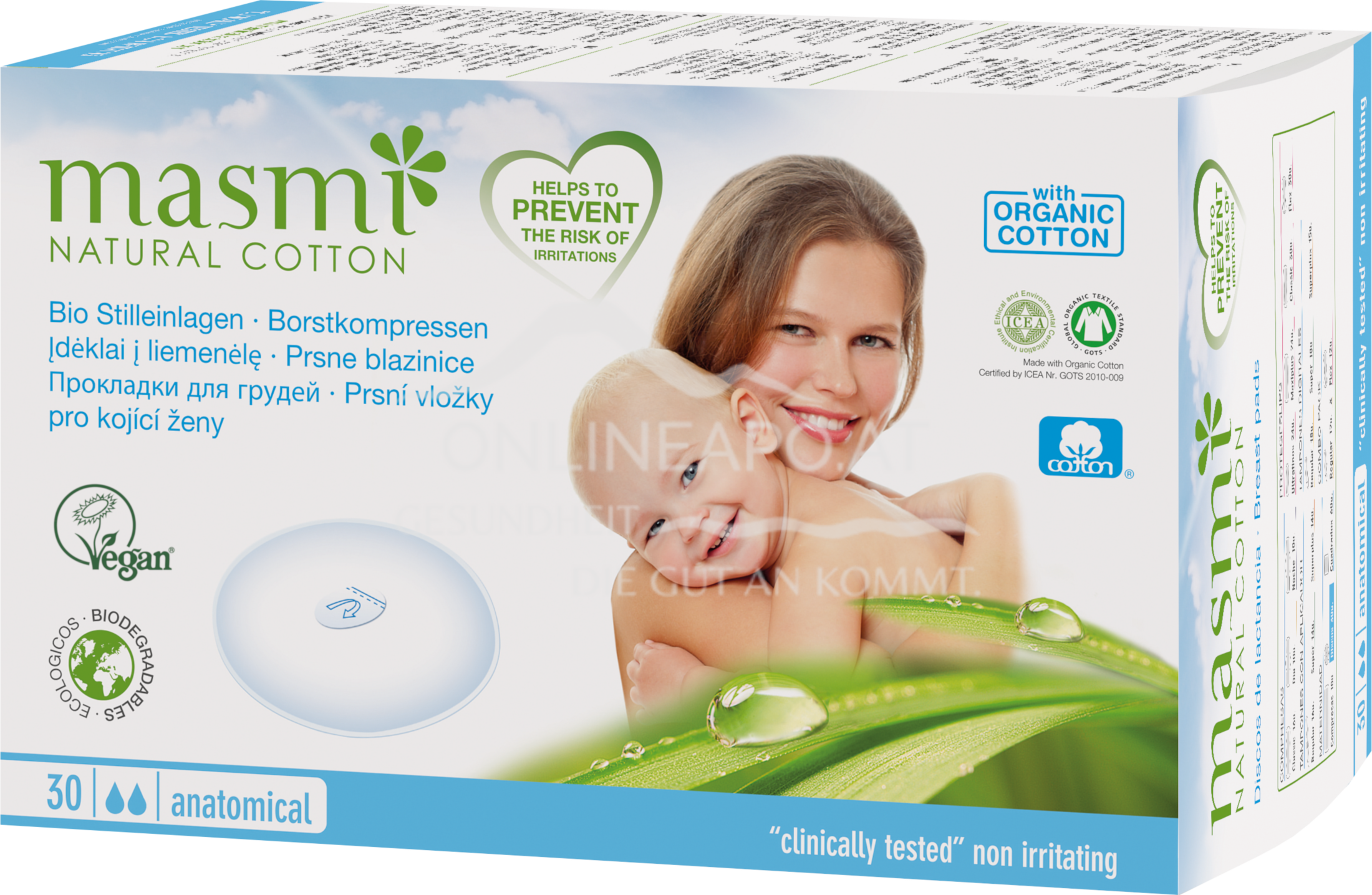 Masmi Organic Care - Bio Stilleinlagen