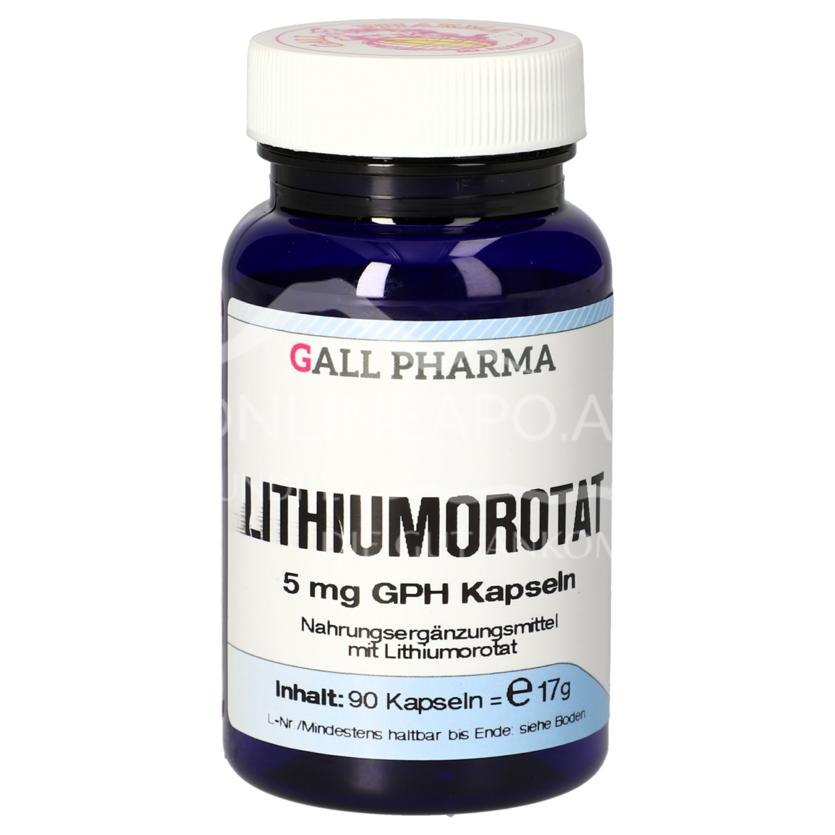 Gall Pharma Lithiumorotat 5 mg Kapseln