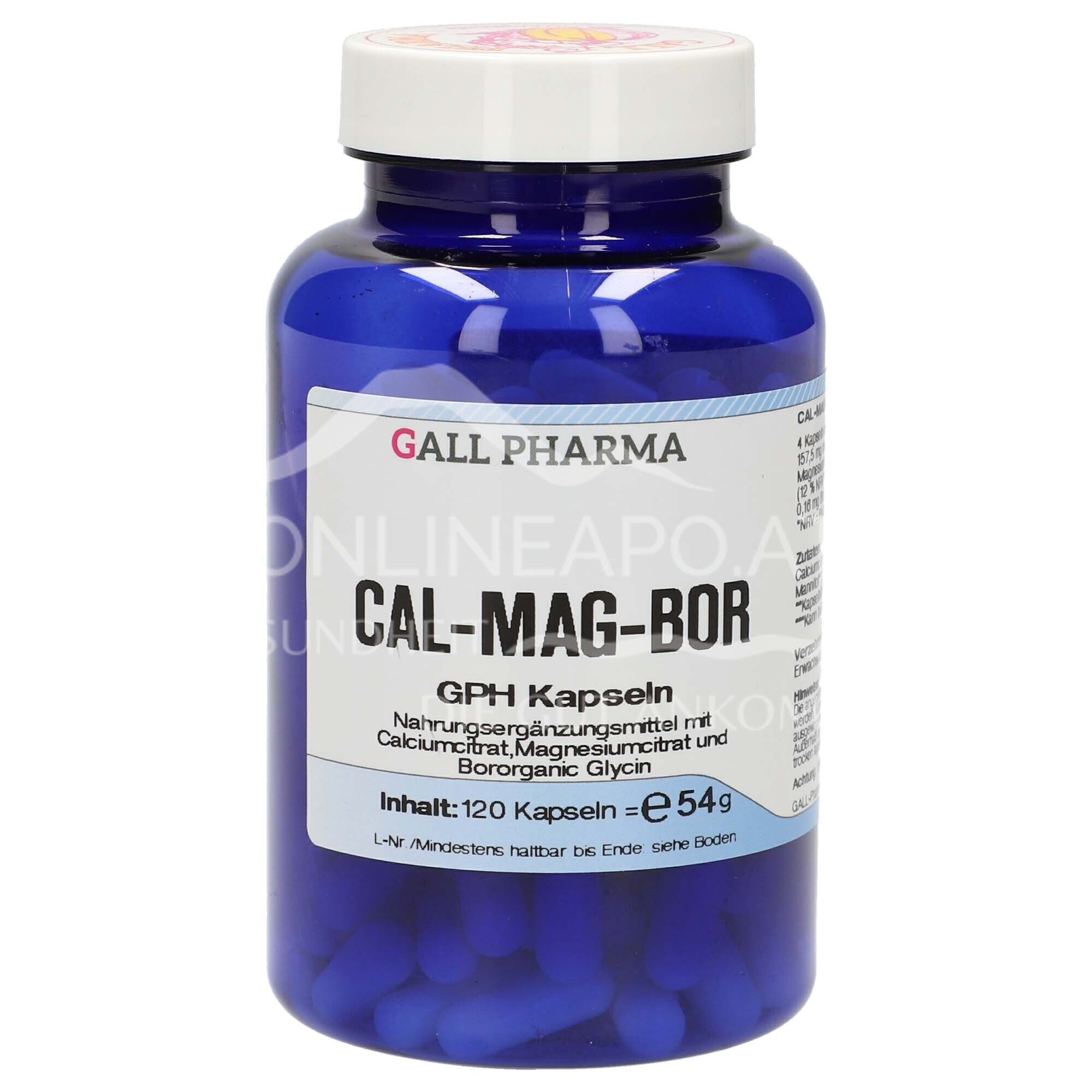 Gall Pharma CAL-MAG-BOR Capsules