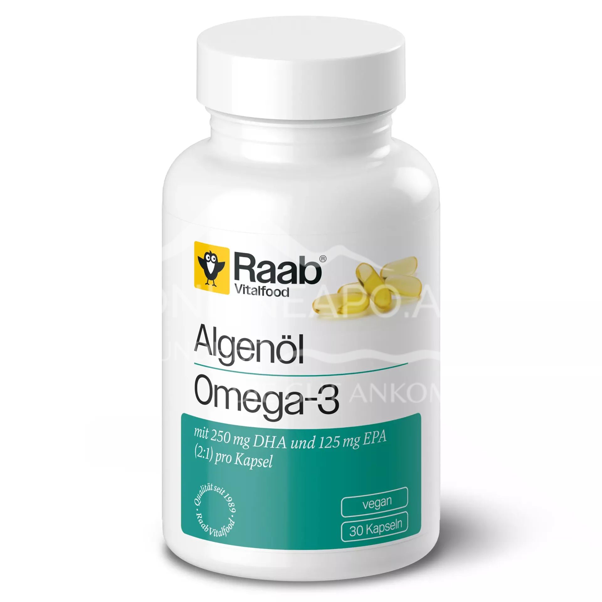 Raab® Vitalfood Algenöl Omega-3 Kapseln